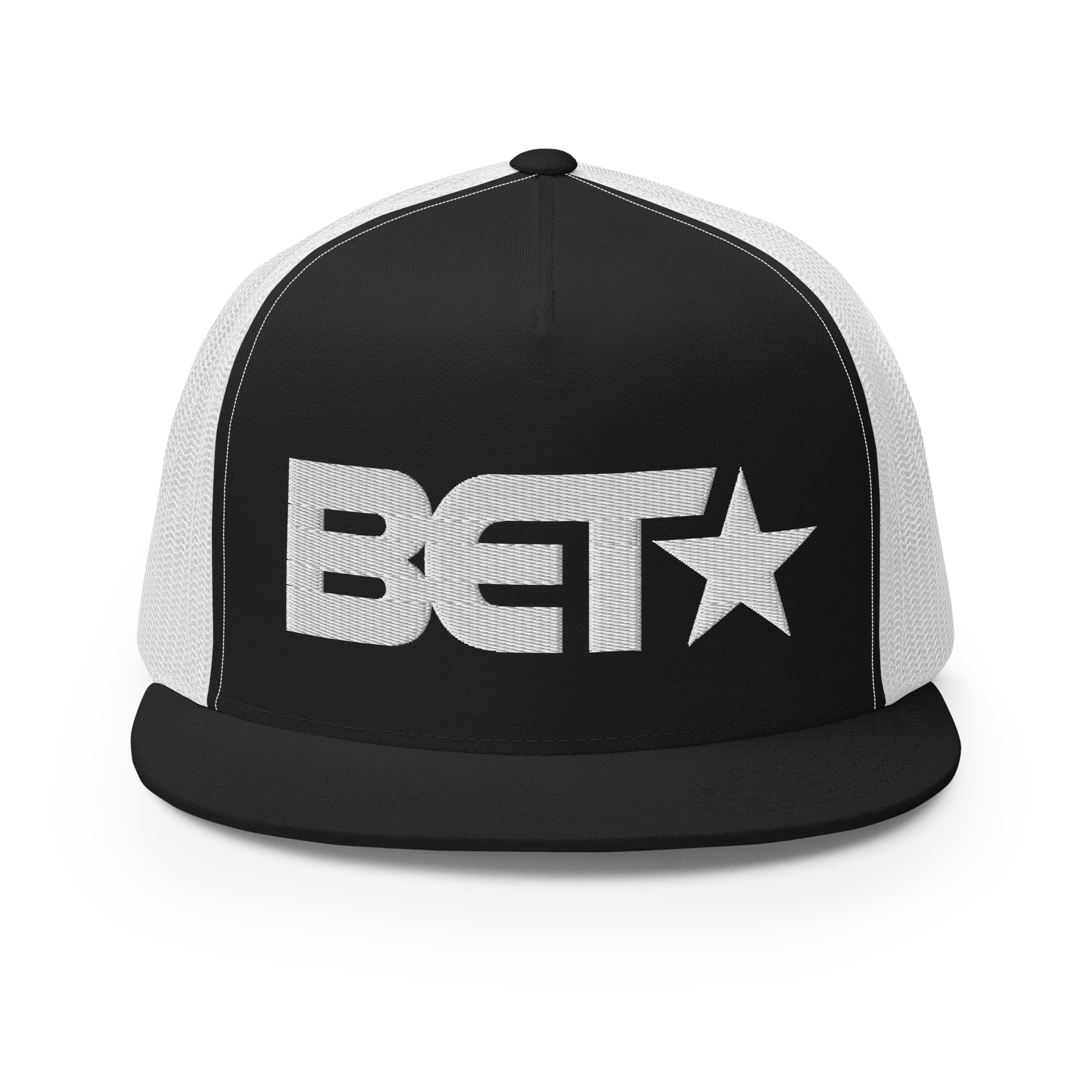 BET Classic Logo 5 Panel Trucker Cap - Image 2