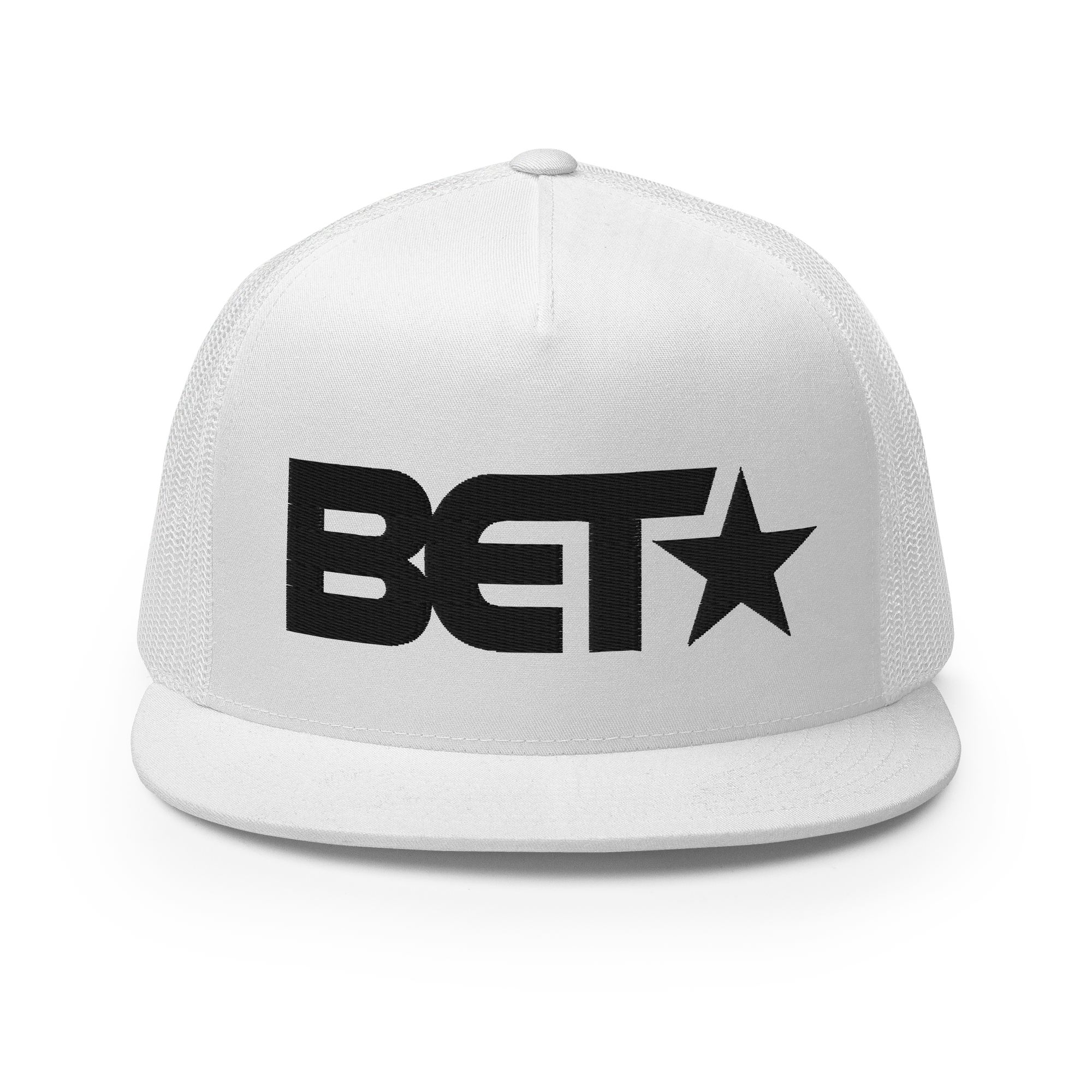 BET Classic Logo 5 Panel Trucker Cap - Image 3