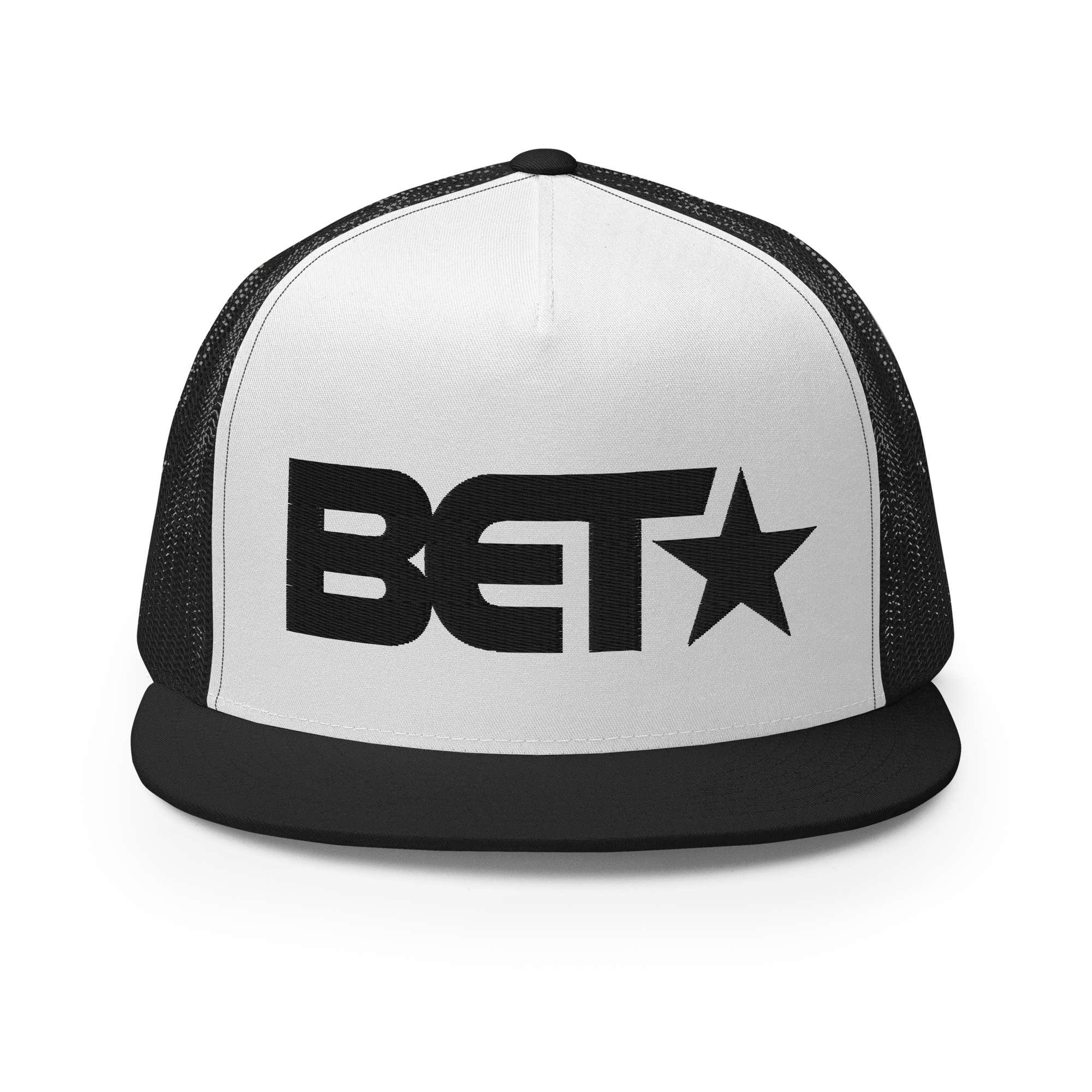 BET Classic Logo 5 Panel Trucker Cap - Image 4