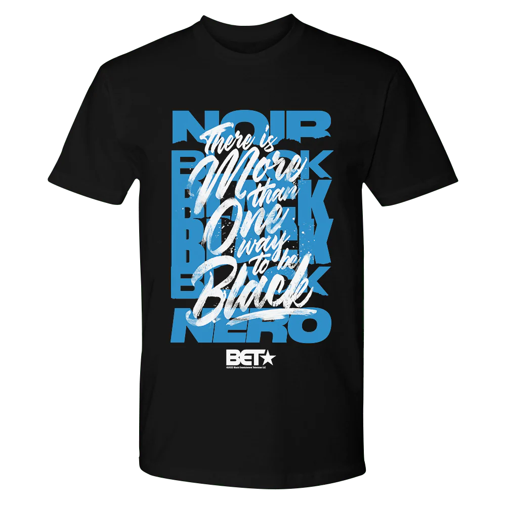 BET More Than One Way Adult Short Sleeve T-Shirt