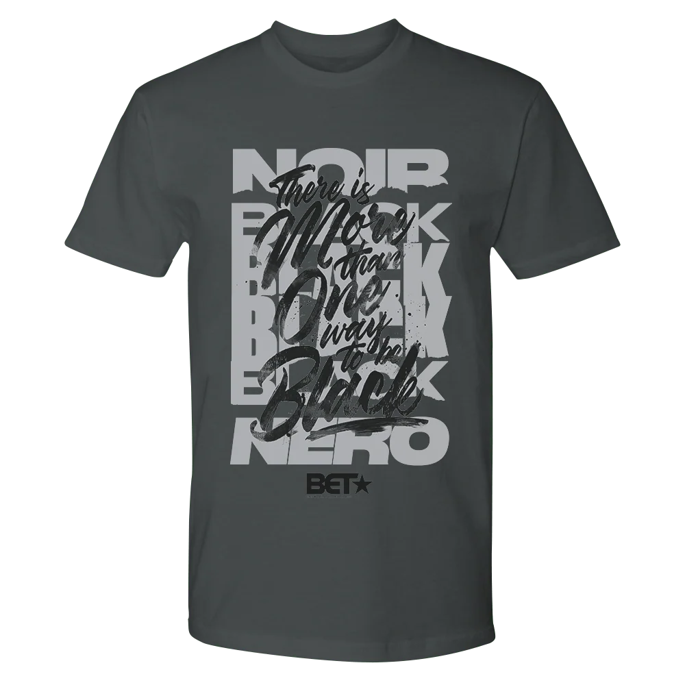 BET More Than One Way Adult Short Sleeve T-Shirt - Image 3