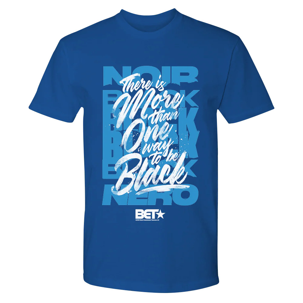 BET More Than One Way Adult Short Sleeve T-Shirt - Image 4