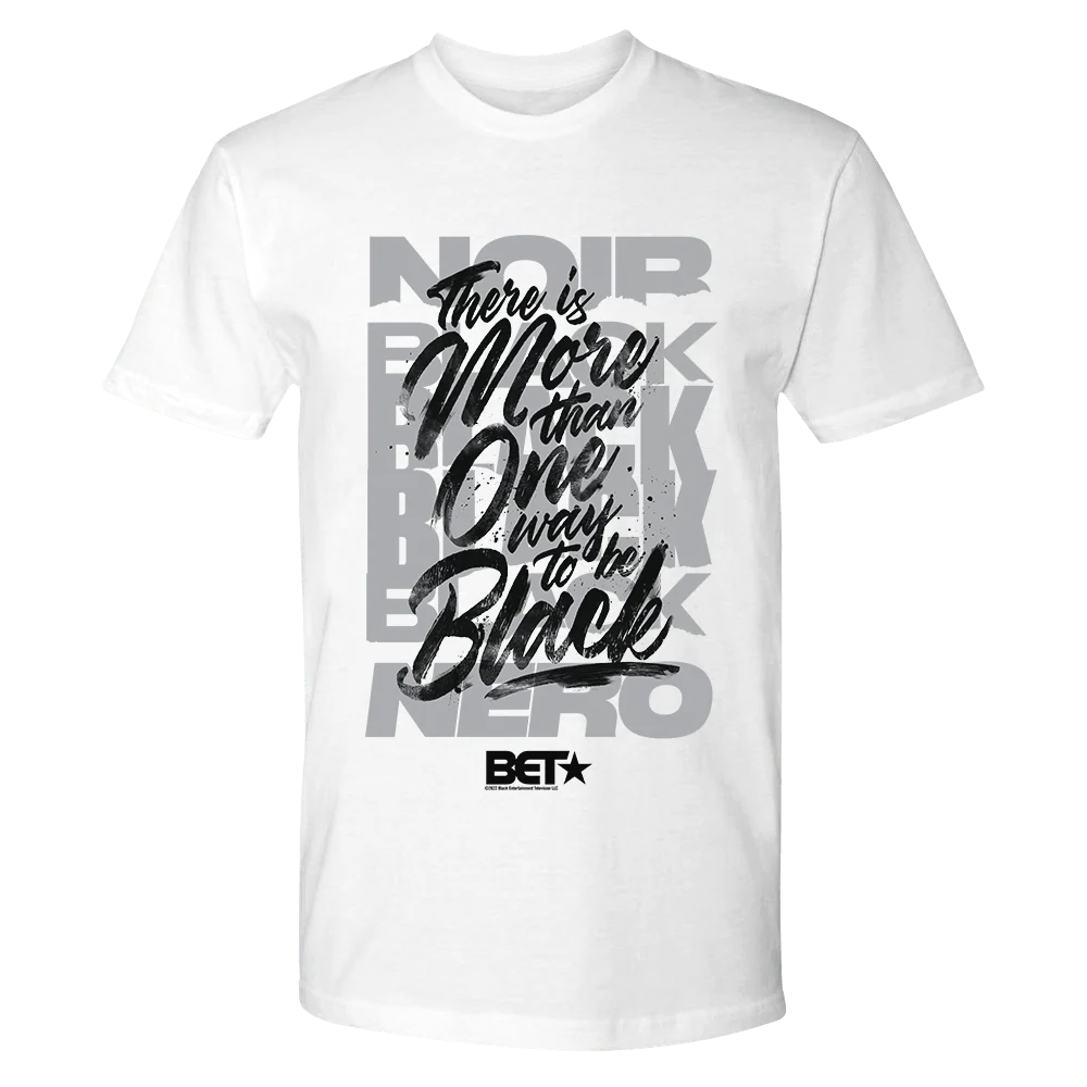BET More Than One Way Adult Short Sleeve T-Shirt - Image 5
