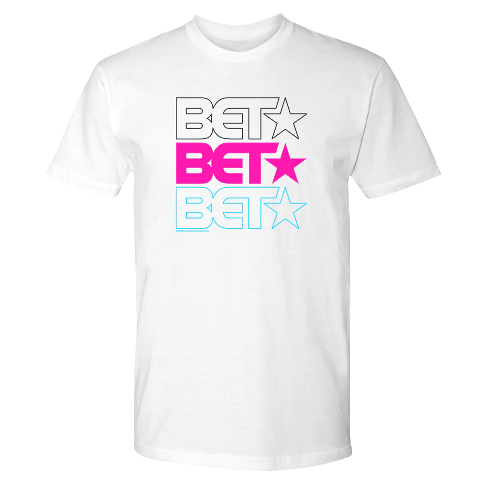 BET Repeat Adult Short Sleeve T-Shirt - Image 4