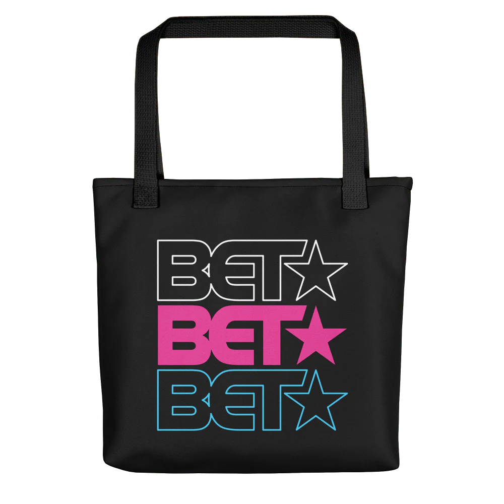 BET Repeat Premium Tote Bag