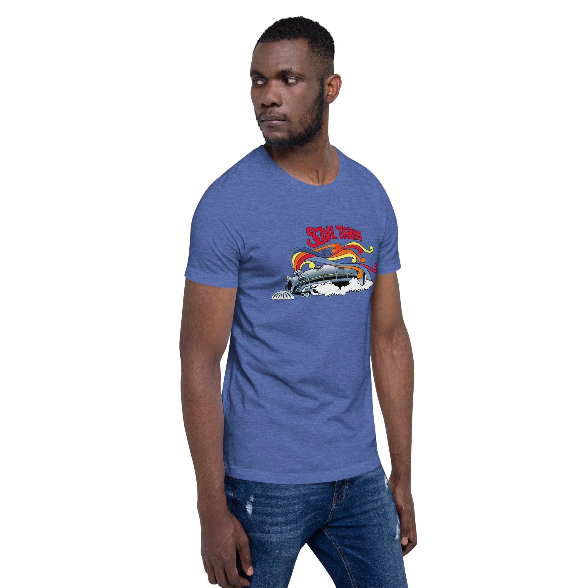 Soul Train Train Adult Short Sleeve T-Shirt - Image 4