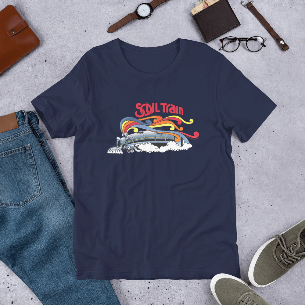 Soul Train Train Adult Short Sleeve T-Shirt - Image 7