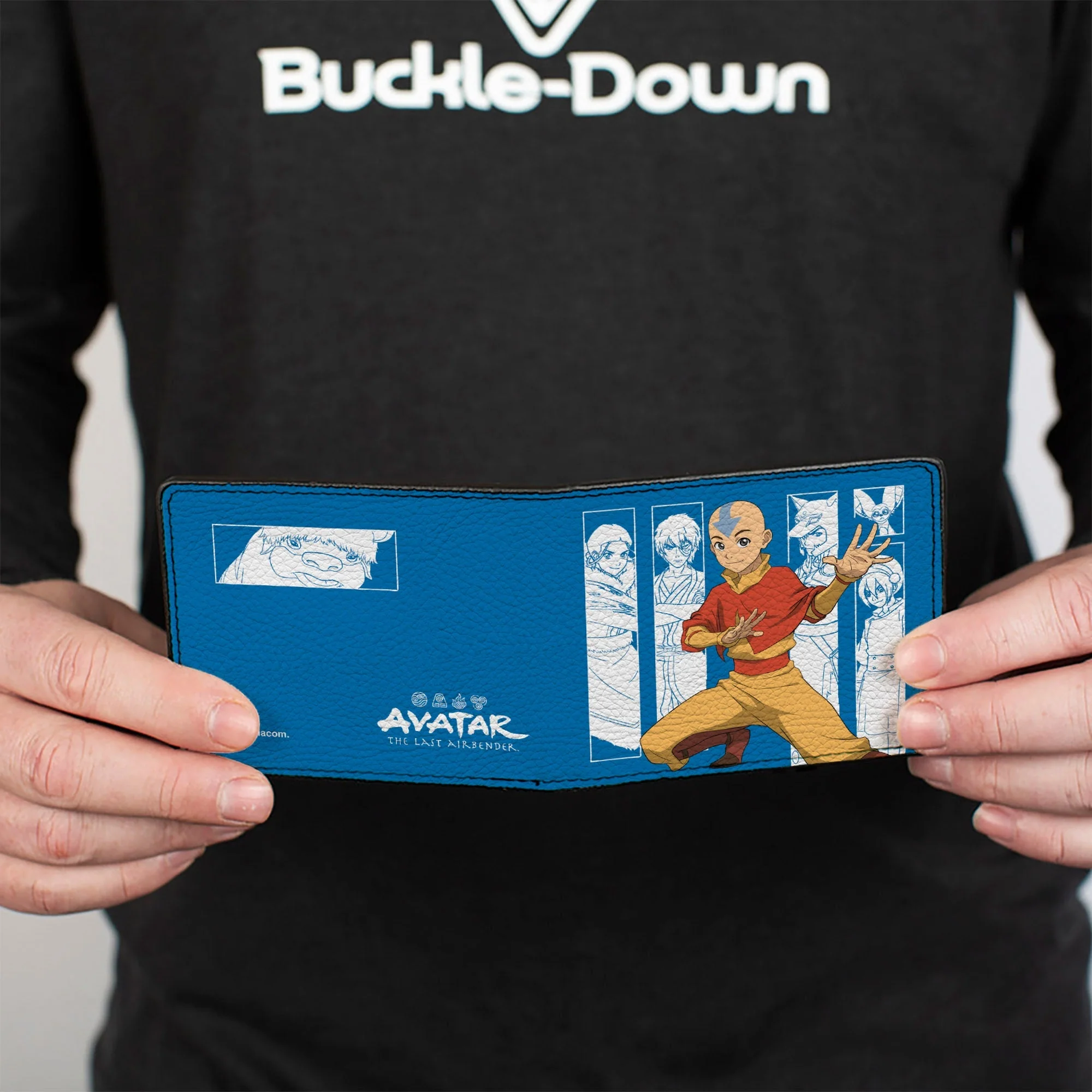 Avatar: The Last Airbender Aang Character Bi-Fold Wallet - Image 4