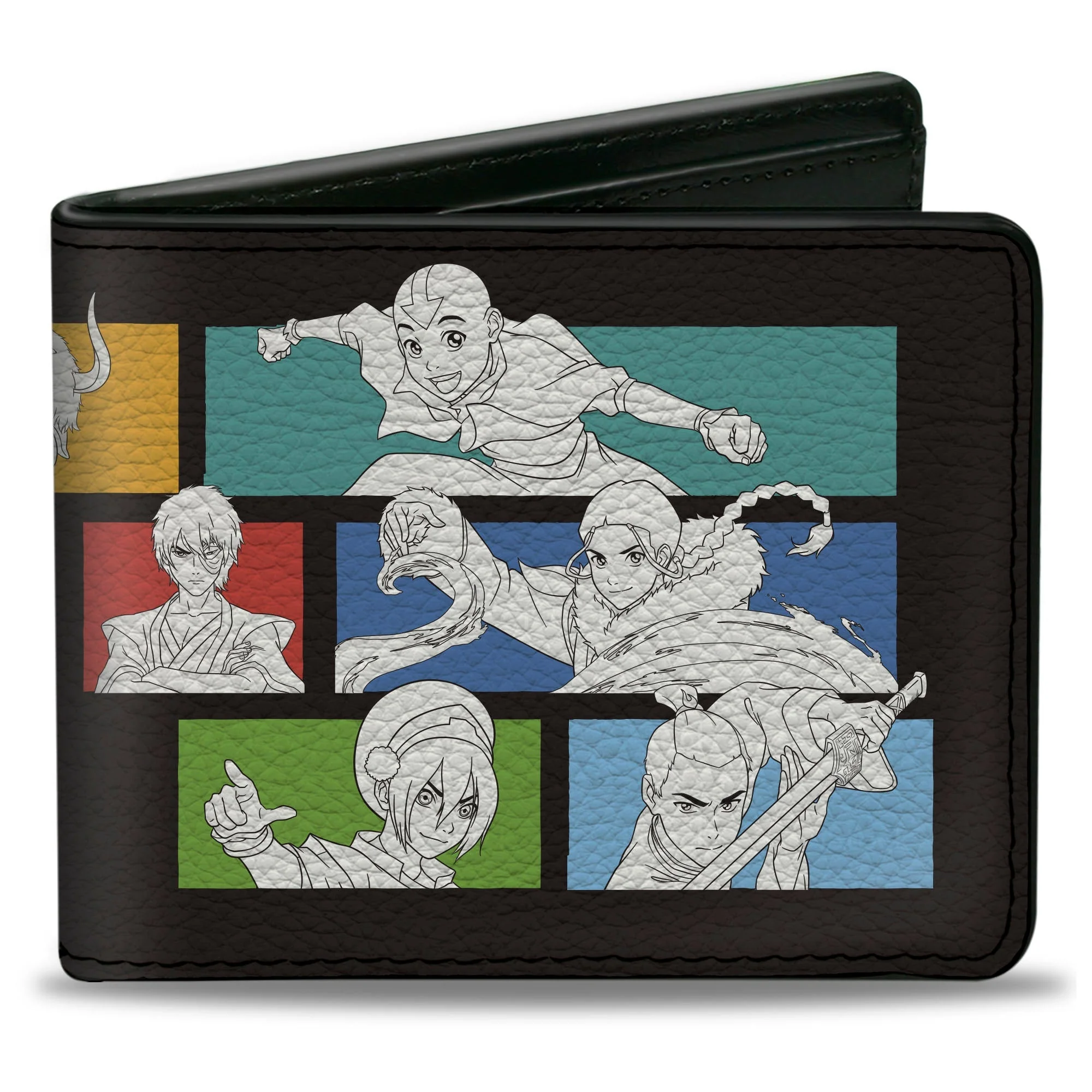 Avatar: The Last Airbender Character Blocks Bi-Fold Wallet