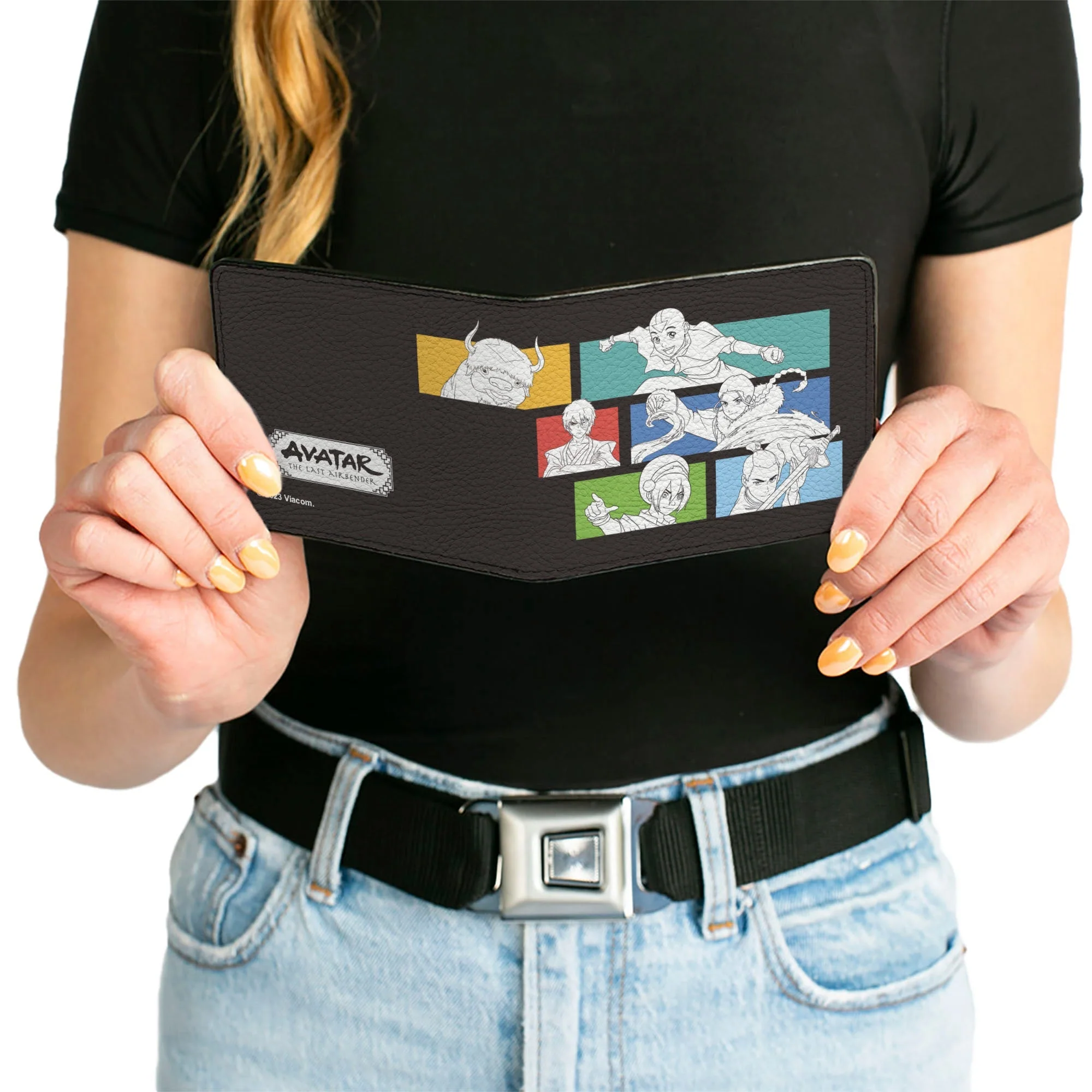 Avatar: The Last Airbender Character Blocks Bi-Fold Wallet - Image 6