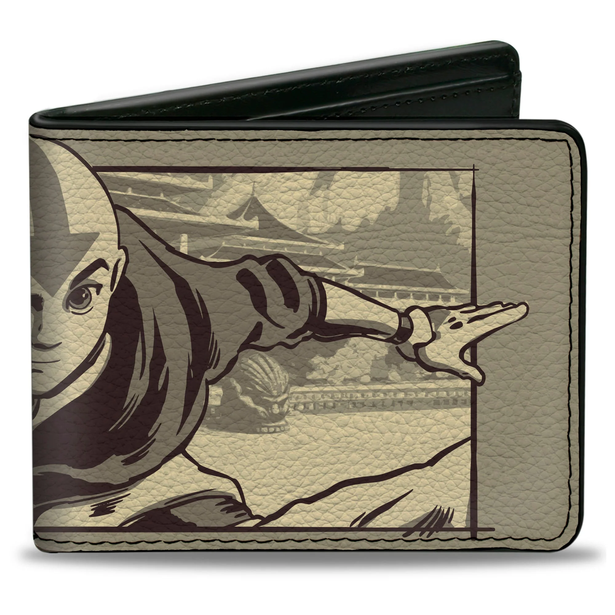 Avatar: The Last Airbender Aang Garden Pose Bi-Fold Wallet