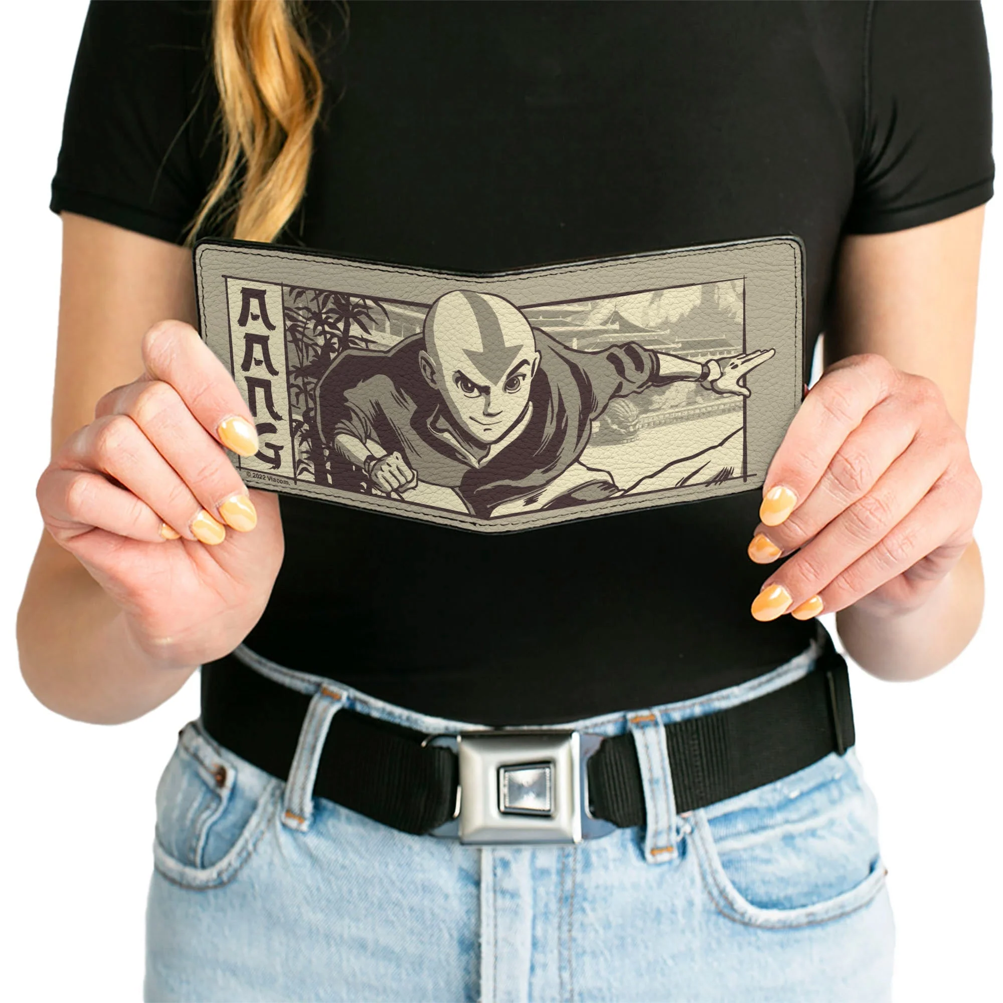 Avatar: The Last Airbender Aang Garden Pose Bi-Fold Wallet - Image 6