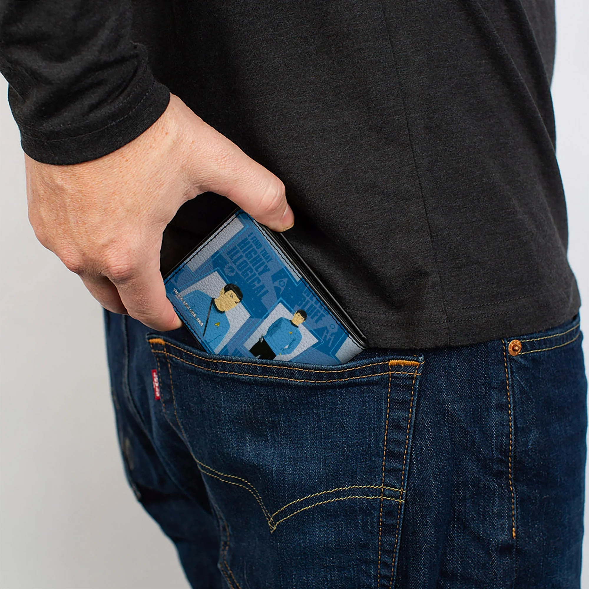 Star Trek Classic Poses and Quotes Collage Bi-Fold Wallet - Image 5