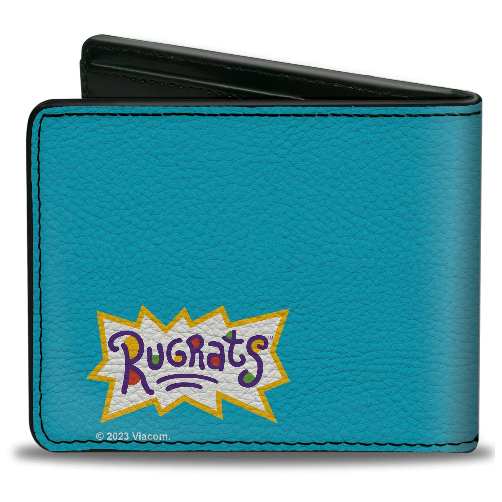 Rugrats Chuckie Saturn Shirt Icon Blue Bi-Fold Wallet - Image 2