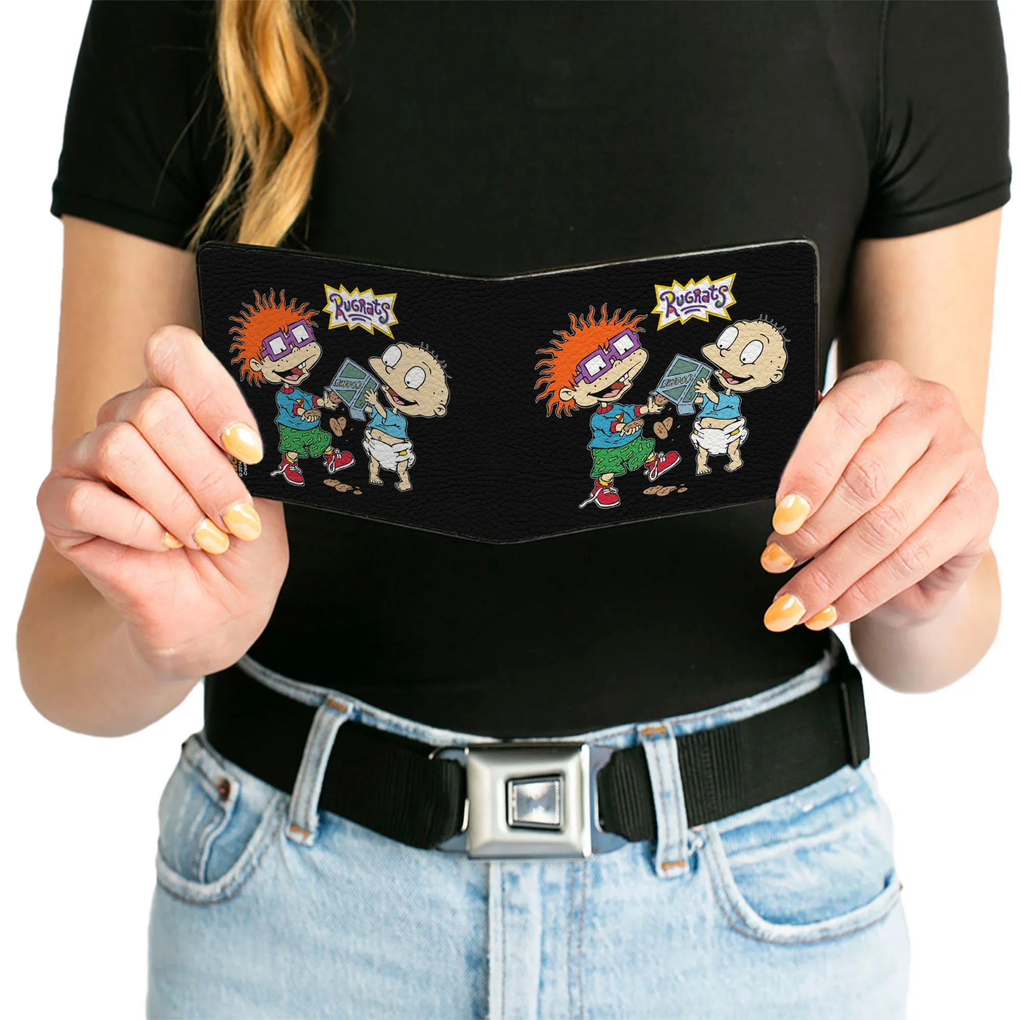 Rugrats Chuckie & Tommy Cookies Scene Bi-Fold Wallet - Image 6