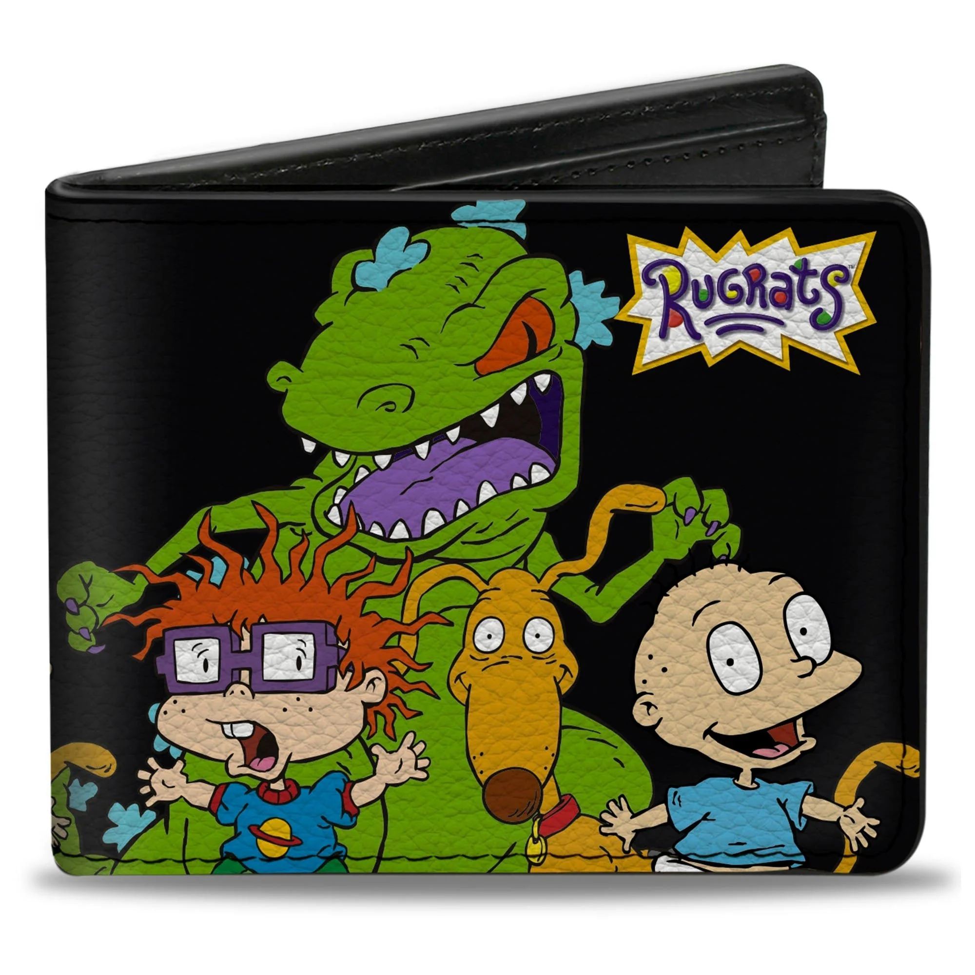 Rugrats Reptar Chuckie Spike & Tommy Bi-Fold Wallet
