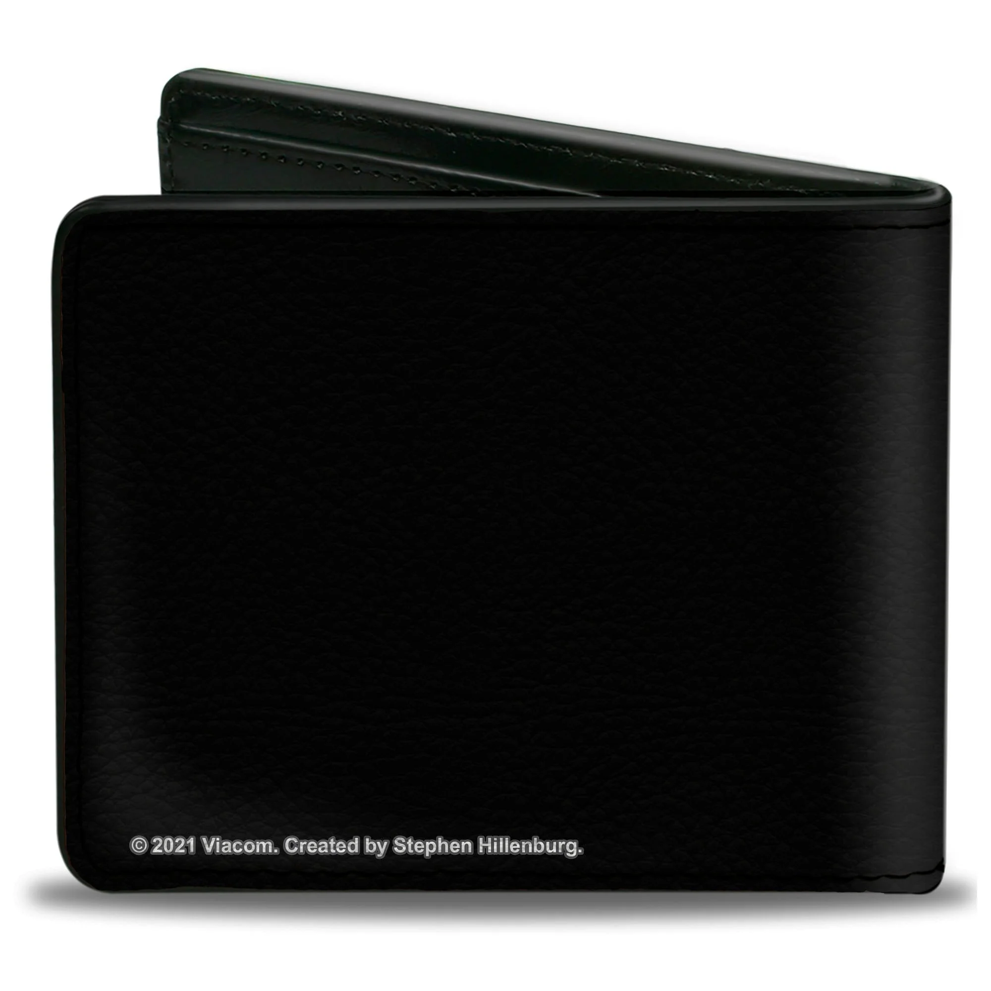 SpongeBob SquarePants Bi-Fold Wallet SAY WHAT? Group Pose Men's Vegan Leather. - Image 2