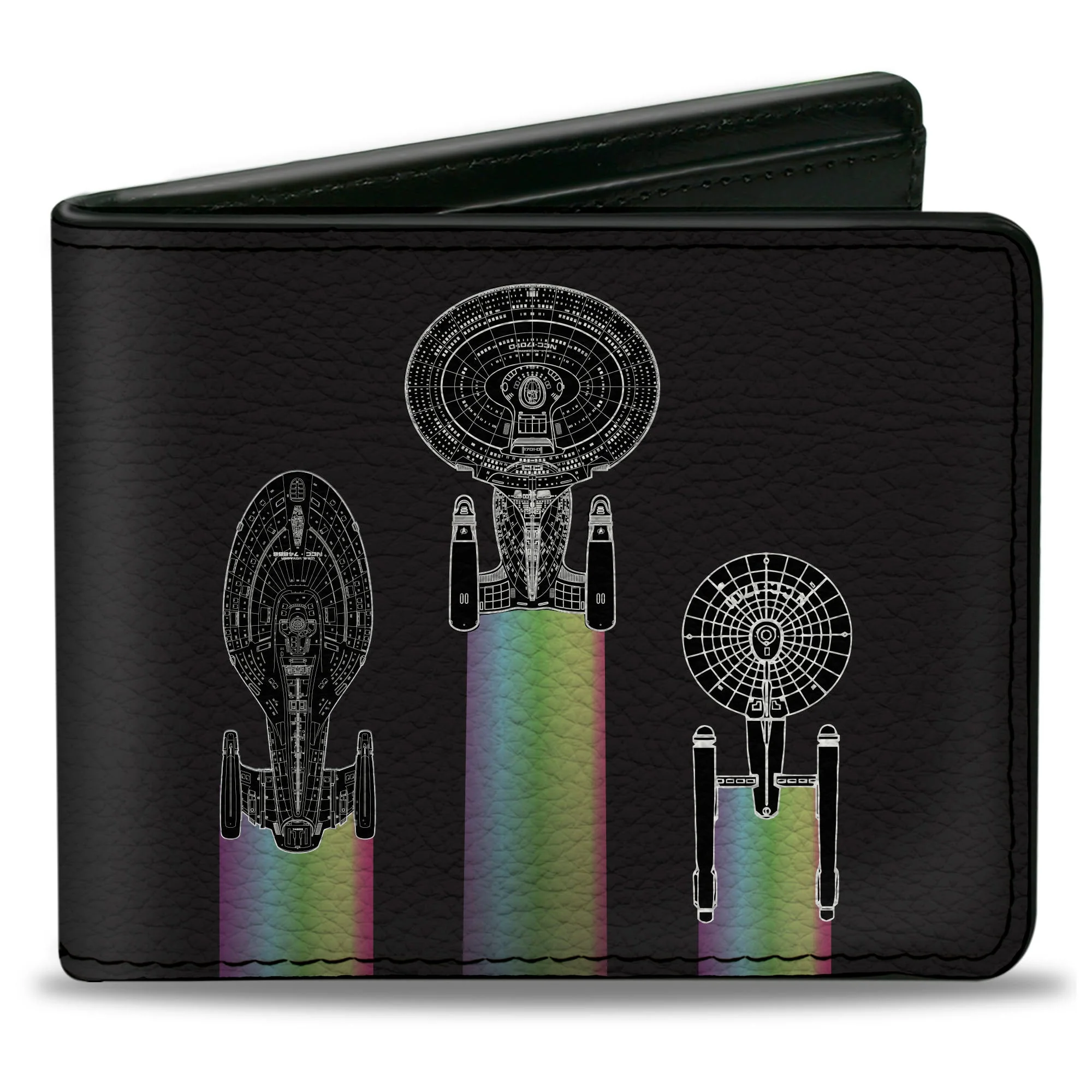 Star Trek Peace and Long Life Starfleet Ships Bi-Fold Wallet