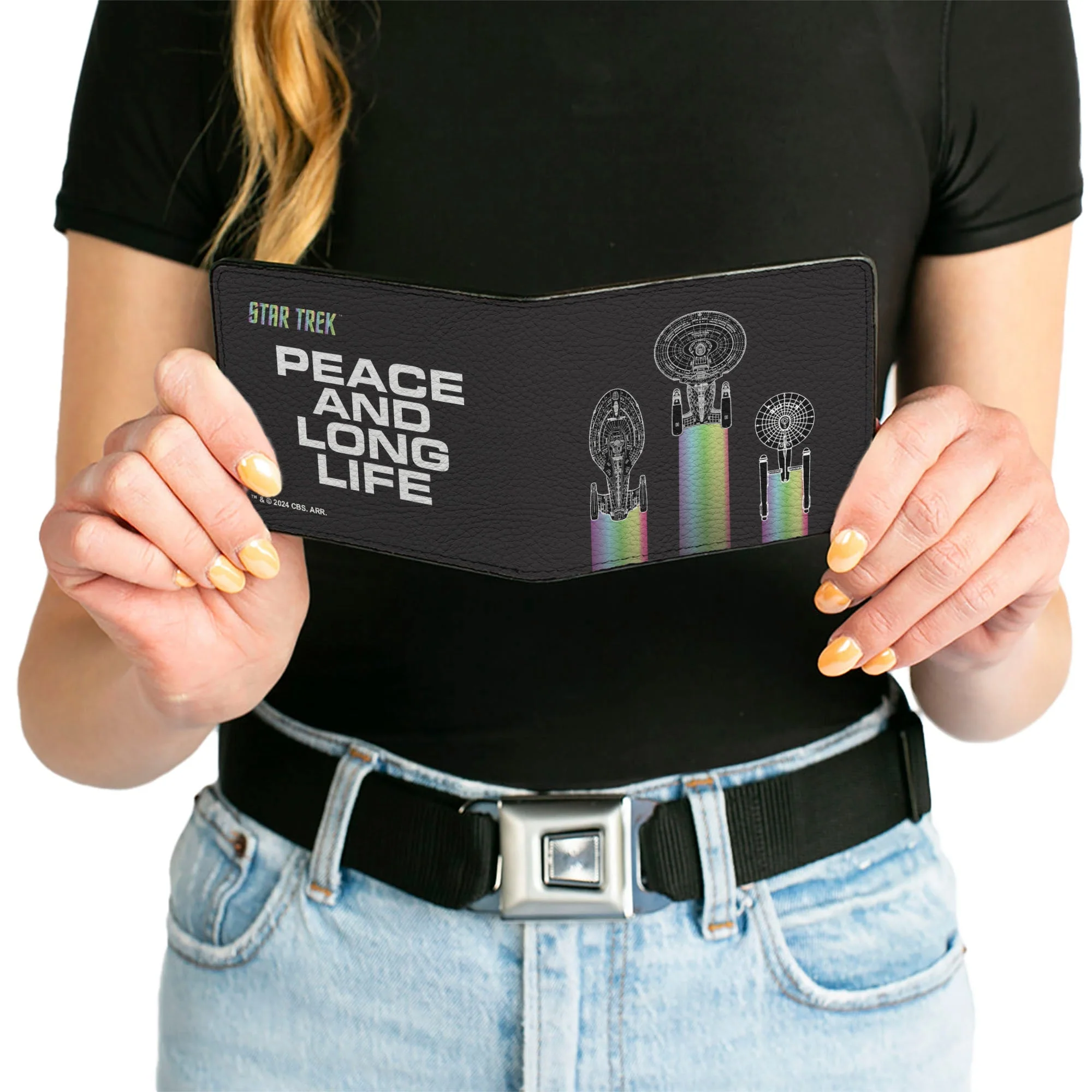 Star Trek Peace and Long Life Starfleet Ships Bi-Fold Wallet - Image 6