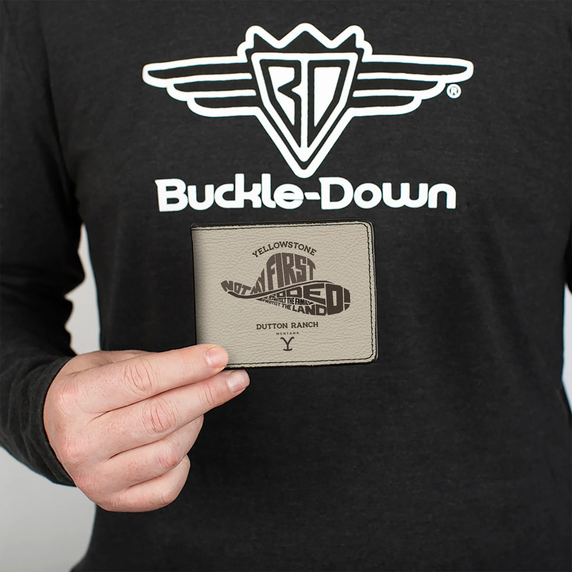Yellowstone Not My First Rodeo Typography Bi-Fold Wallet - Image 3