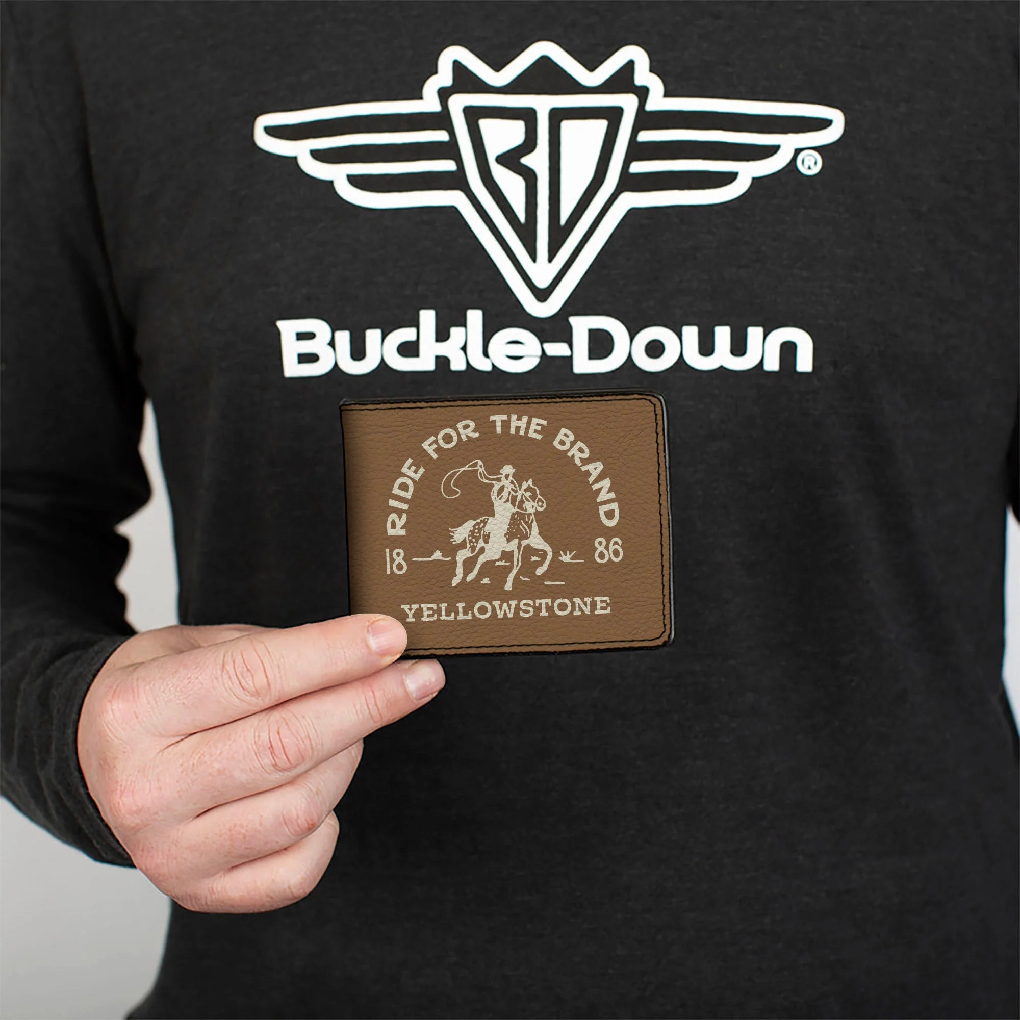Yellowstone Ride for the Brand Dutton Ranch Bifold Wallet - Image 3