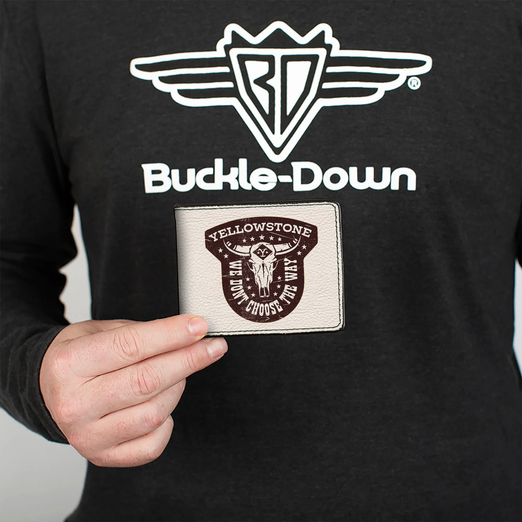 Yellowstone We Don't Choose The Way Badge Bi-Fold Wallet - Image 3