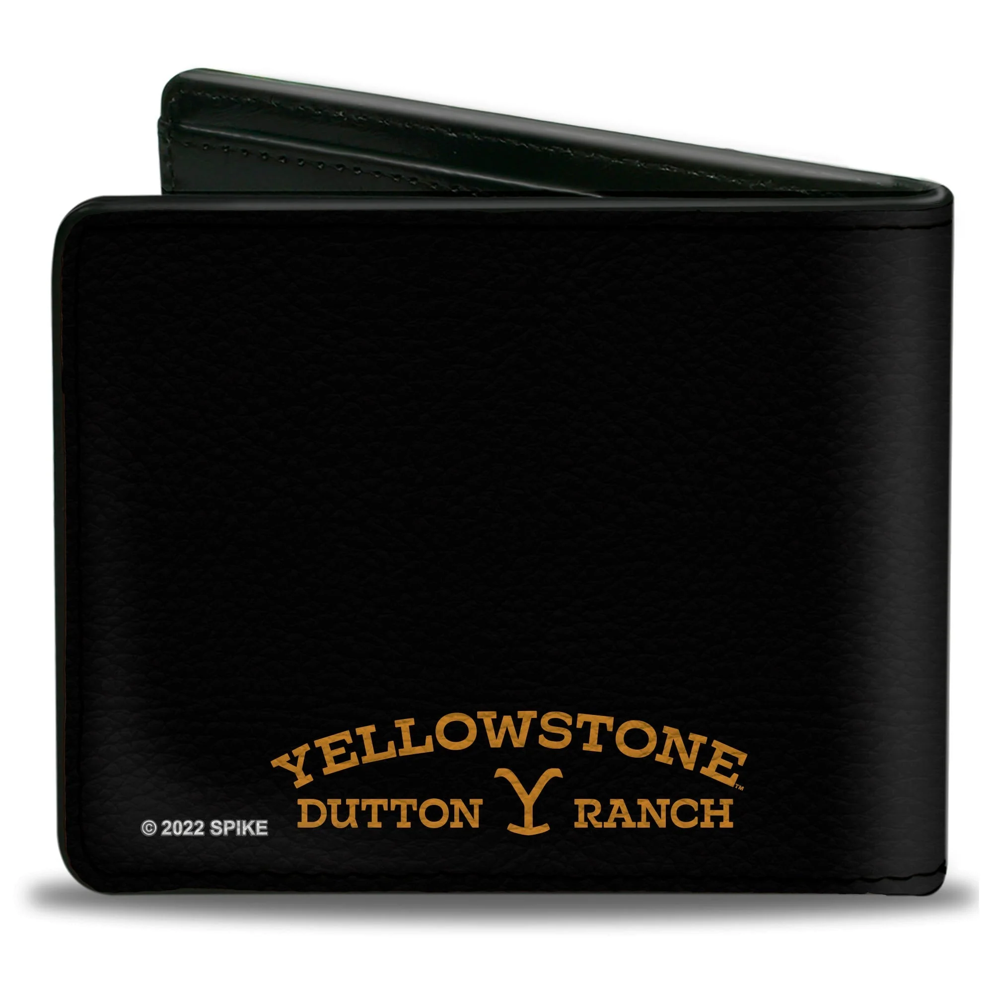 Yellowstone Logo Title Icon Vegan Leather Bi-Fold Wallet - Image 2