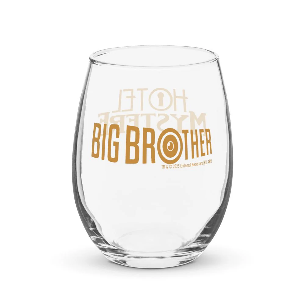 Big Brother Hotel Mystere Stemless Wine Glass - Image 2