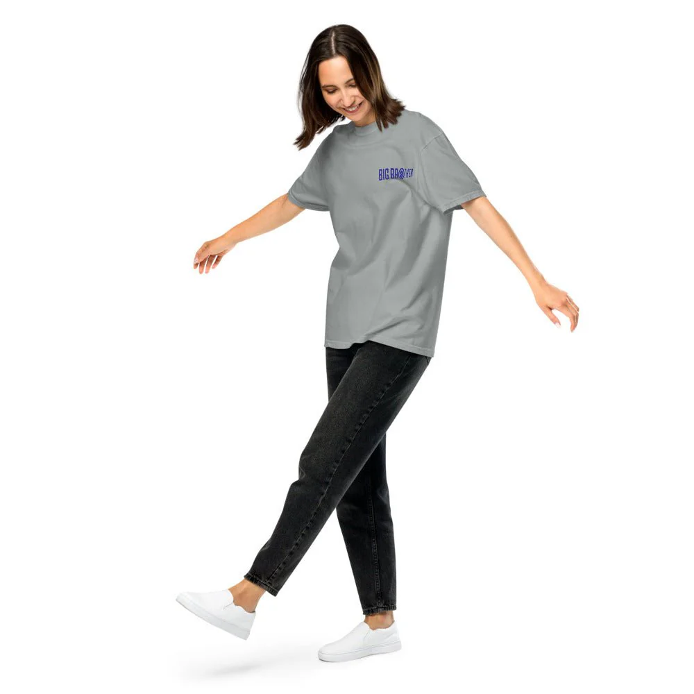 Big Brother "One Way Ticket To Block City" Unisex Comfort Colors T-Shirt - Image 5