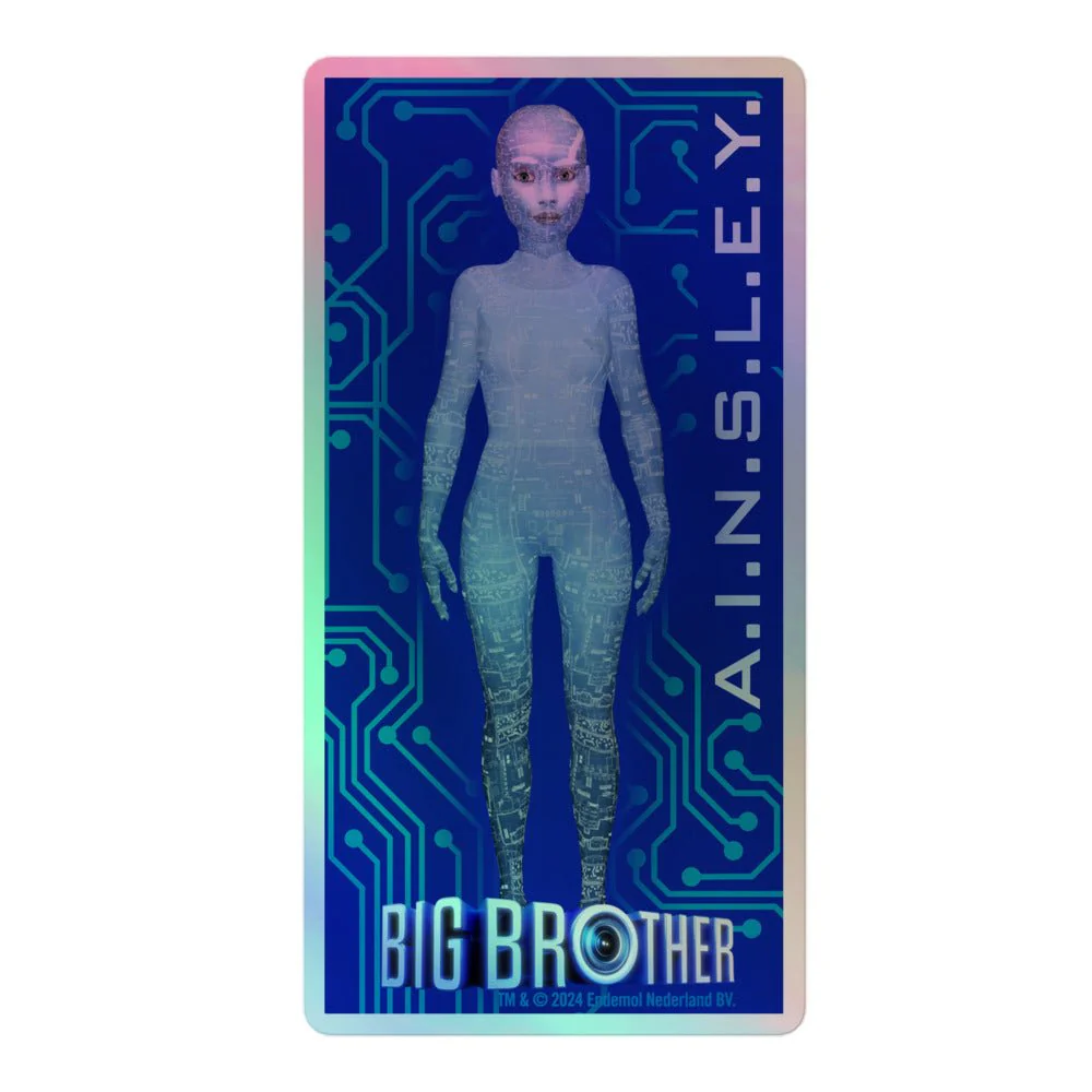 Big Brother Season 26 A.I.N.S.L.EY.  Holographic Sticker