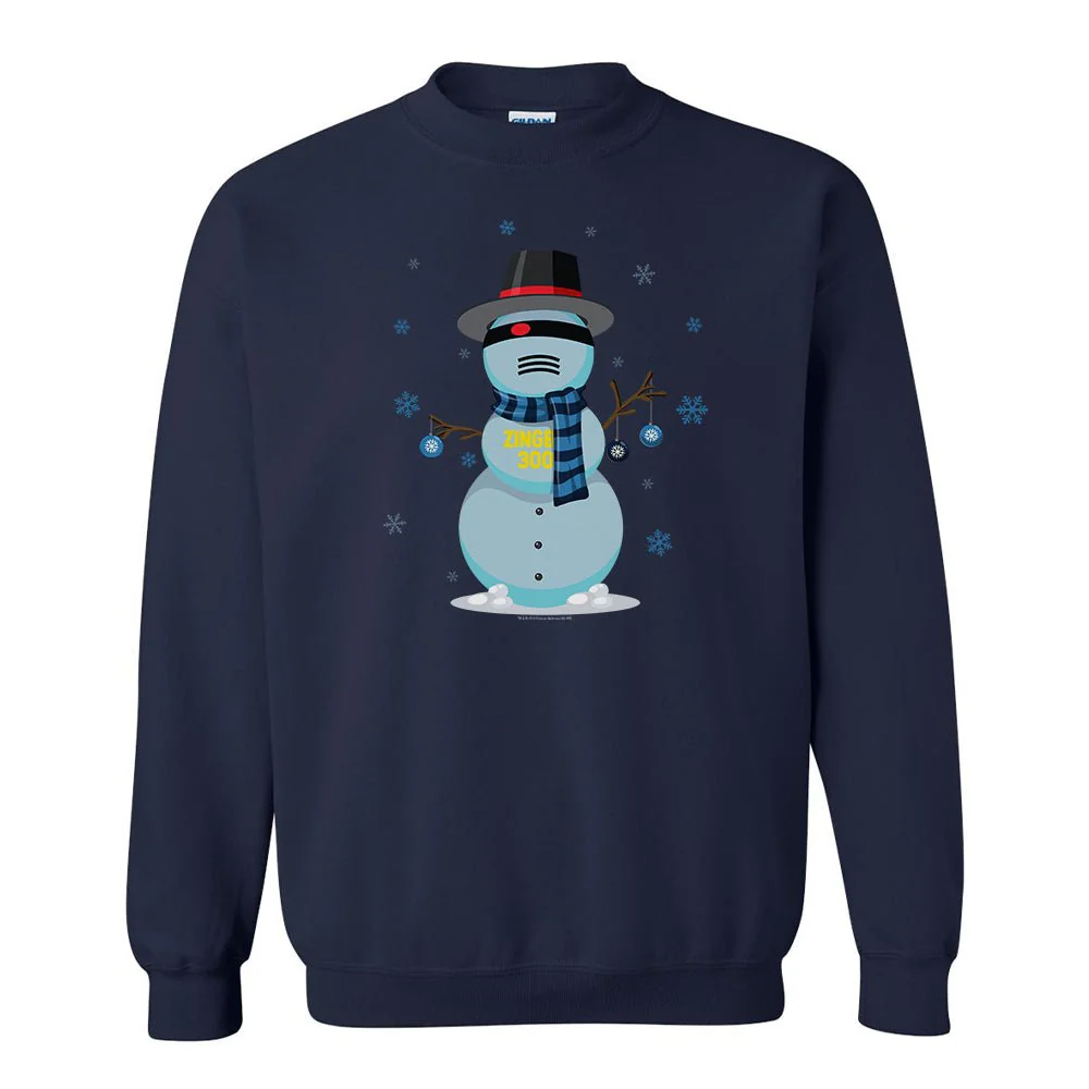 Big Brother Snowbot 3000 Fleece Crewneck Sweatshirt