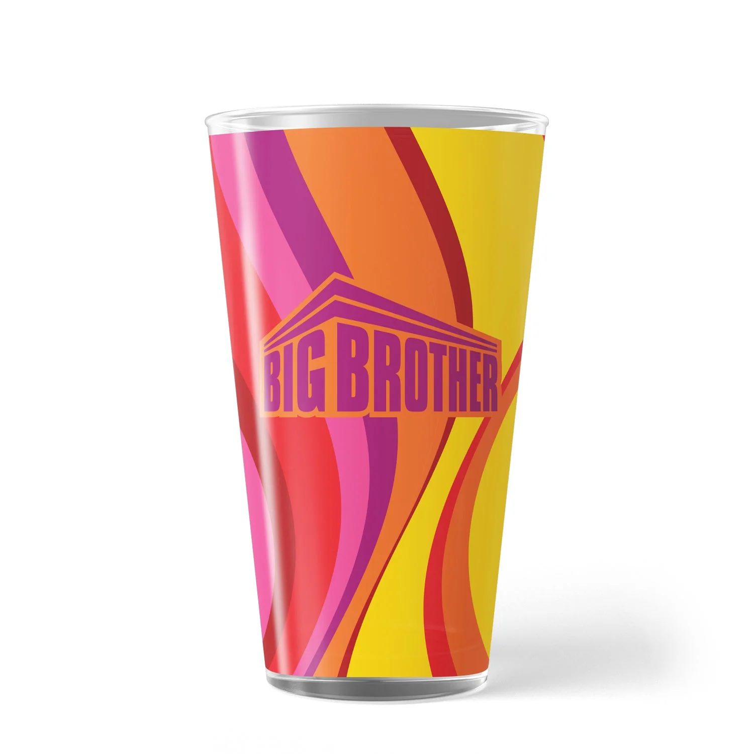 Big Brother Warm Retro 17 oz Pint Glass