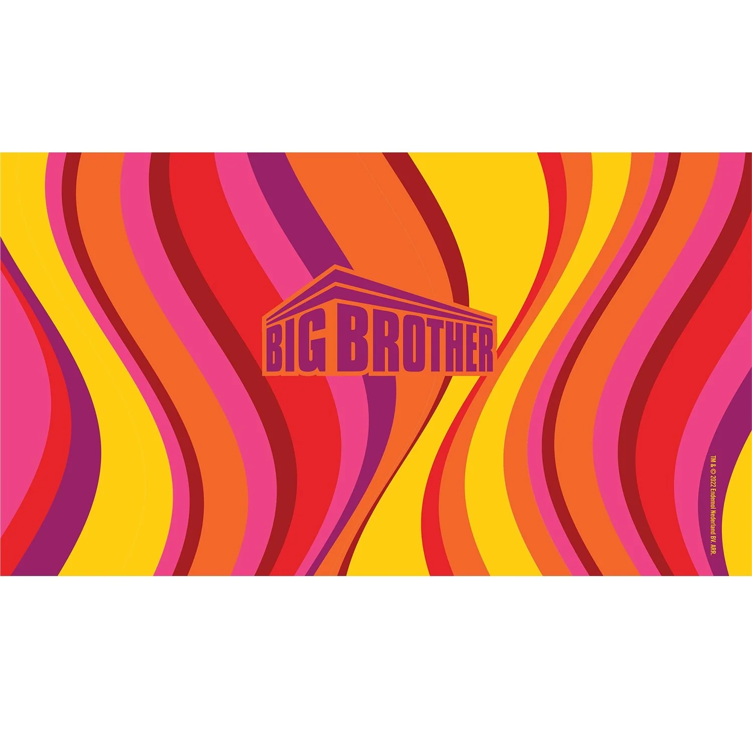 Big Brother Warm Retro 17 oz Pint Glass - Image 2