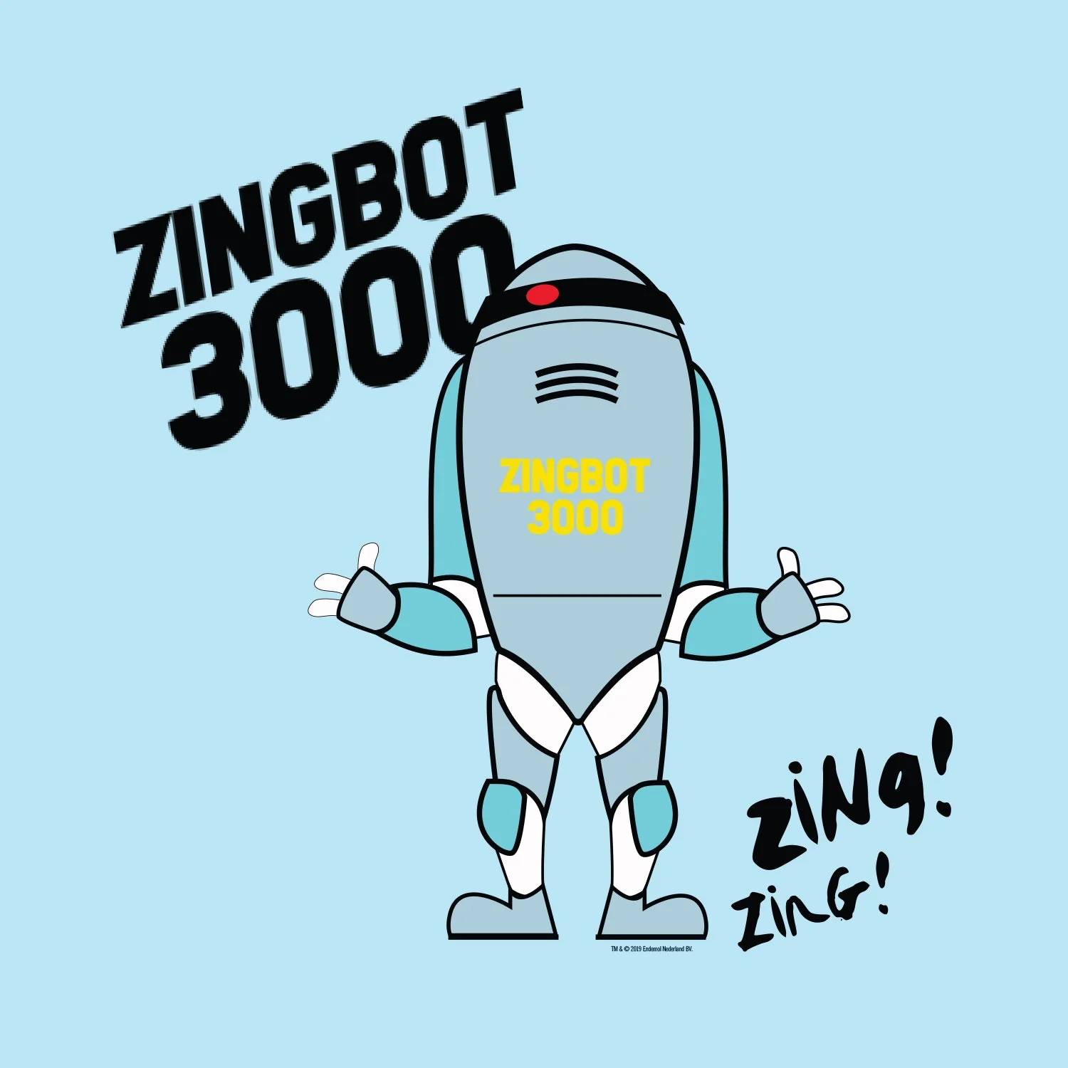 Big Brother Zingbot 3000 Sherpa Blanket - Image 2