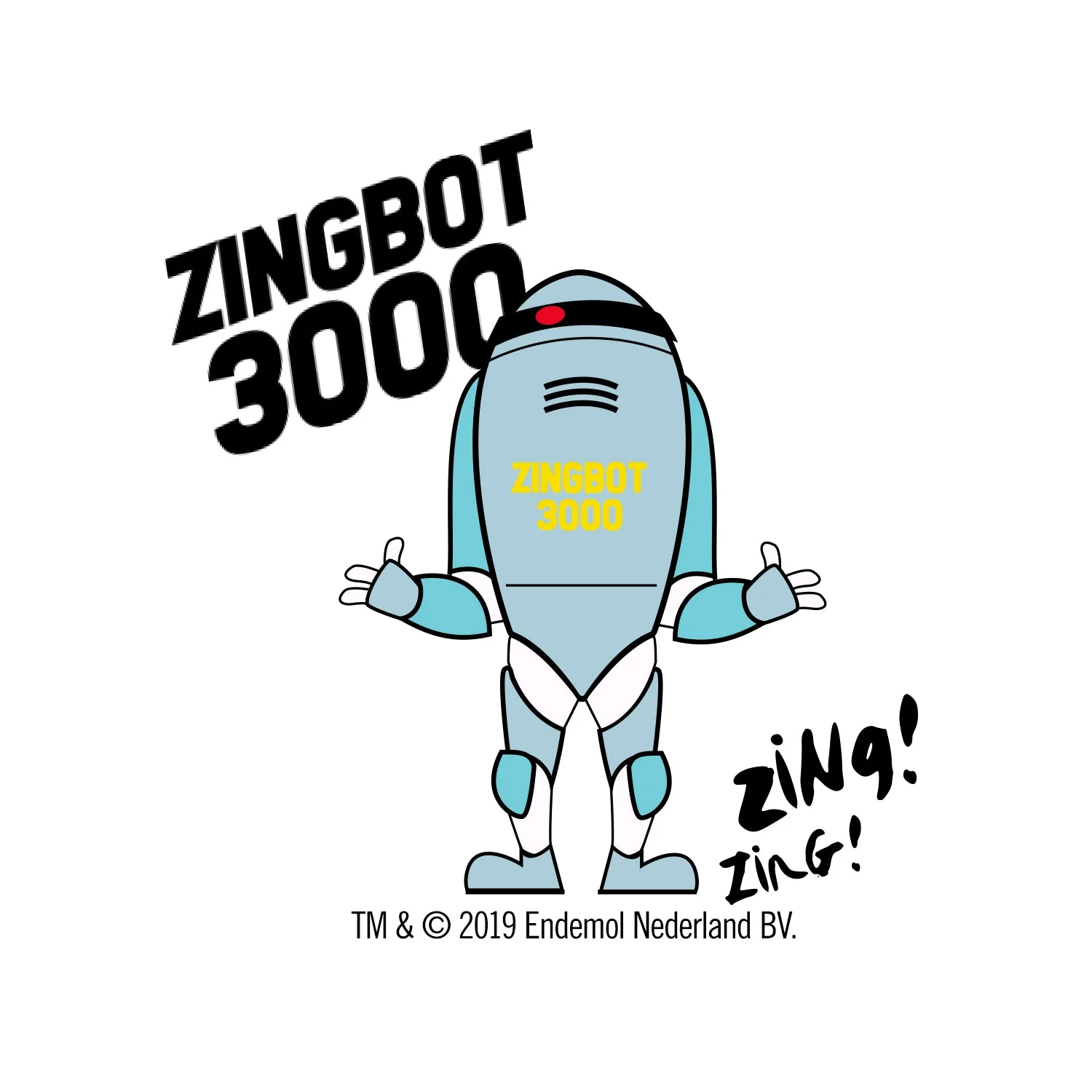 Big Brother Zingbot 3000 White Mug - Image 2