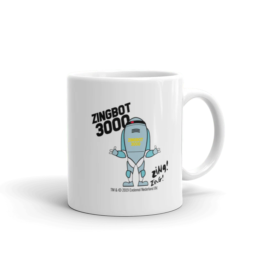 Big Brother Zingbot 3000 White Mug - Image 3