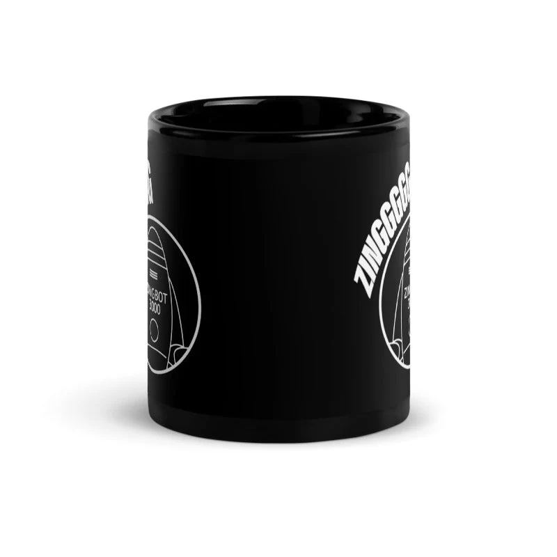 Big Brother Zingbot Black Mug - Image 3