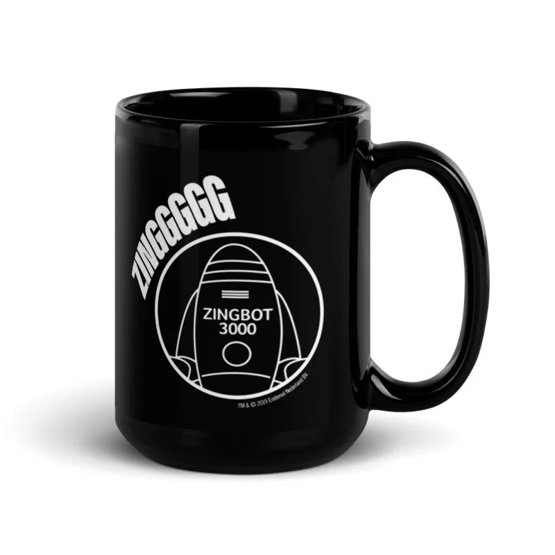Big Brother Zingbot Black Mug - Image 7