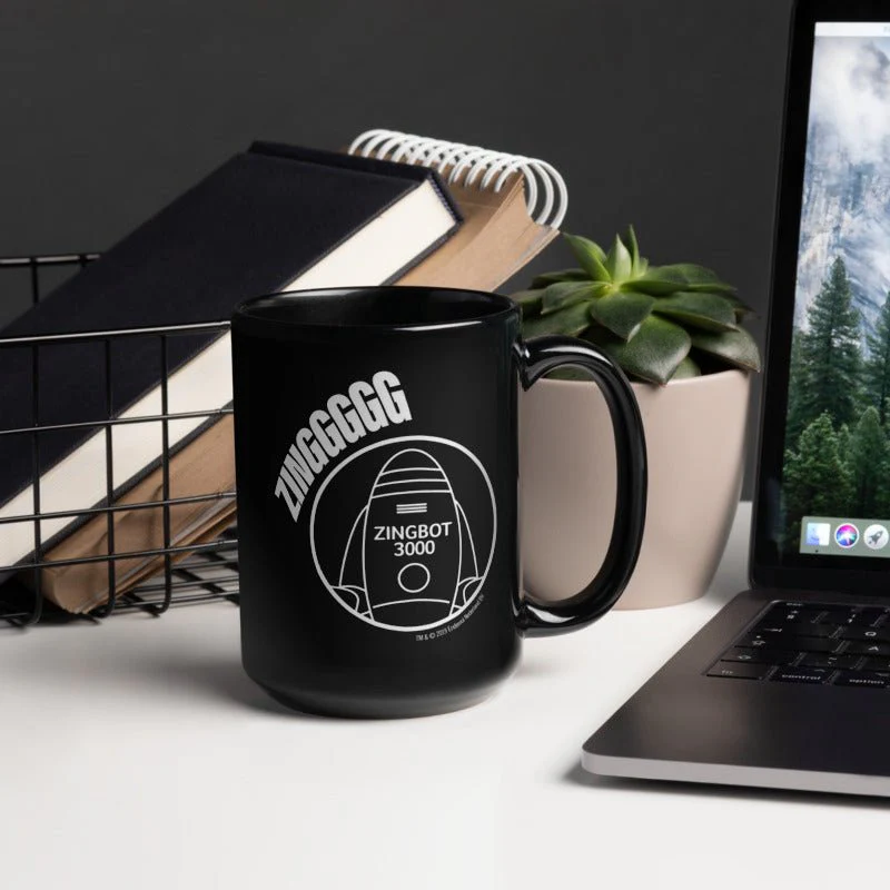 Big Brother Zingbot Black Mug - Image 8
