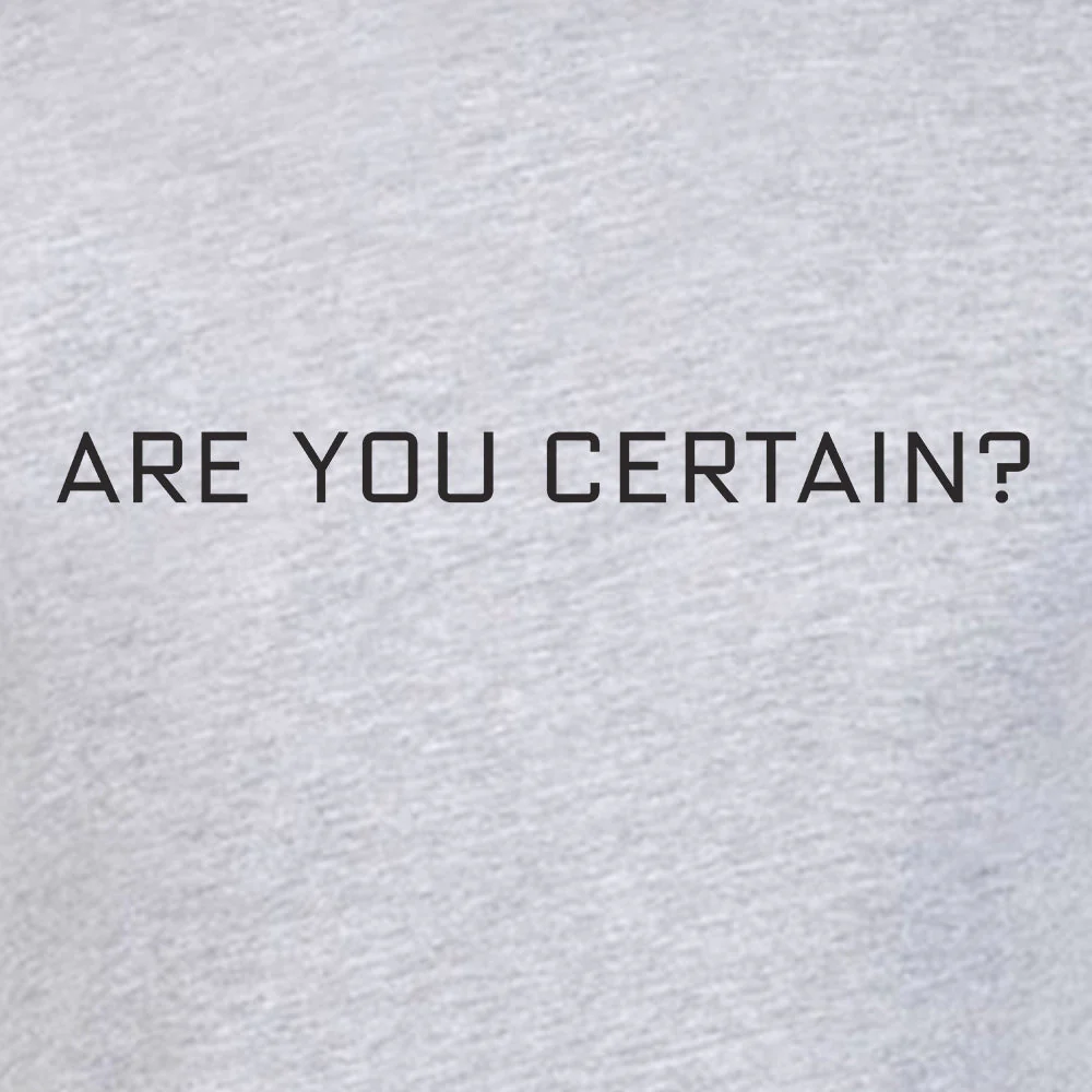 Billions Are You Certain? Adult Short Sleeve T-Shirt - Image 4