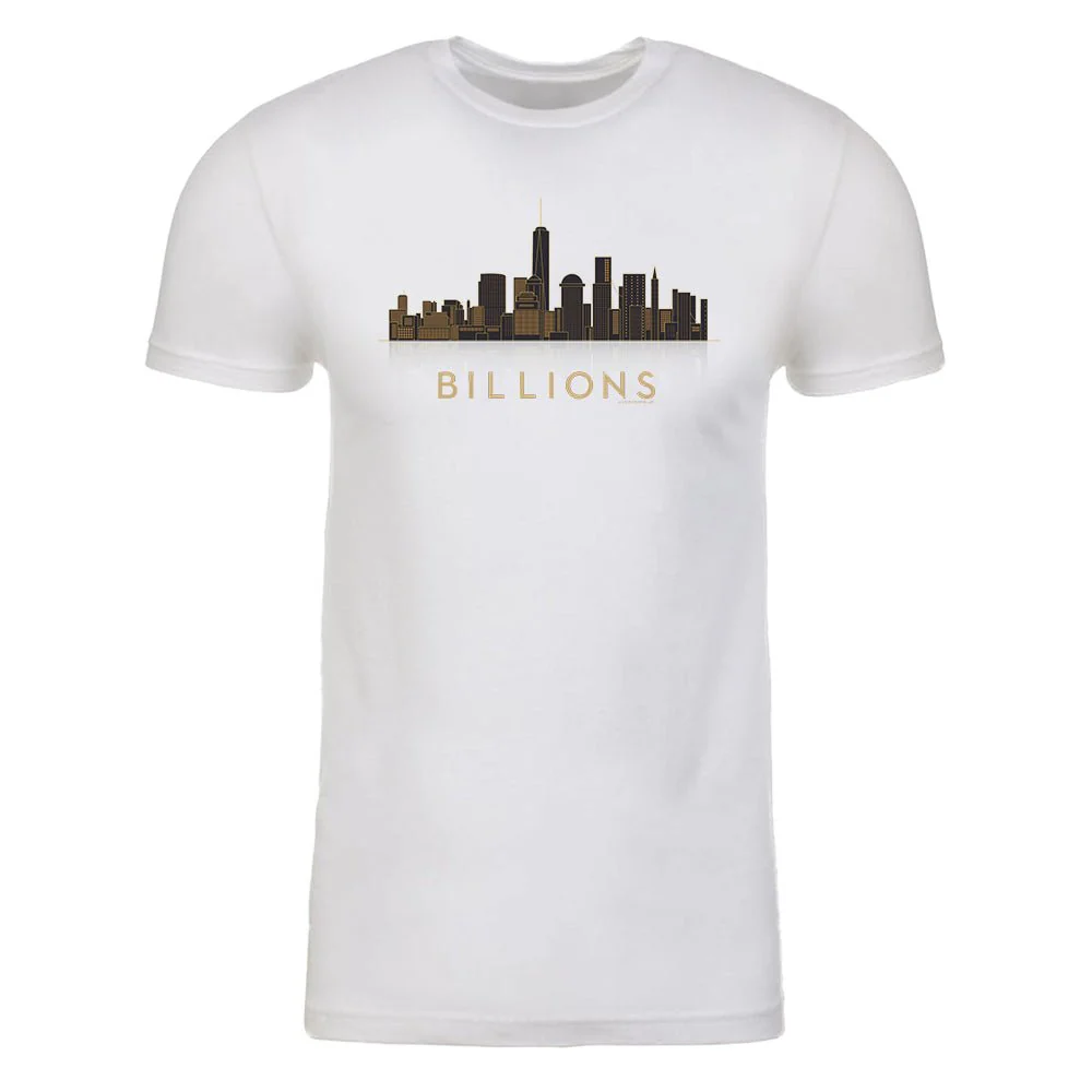 Billions Cityscape Adult Short Sleeve T-Shirt - Image 2