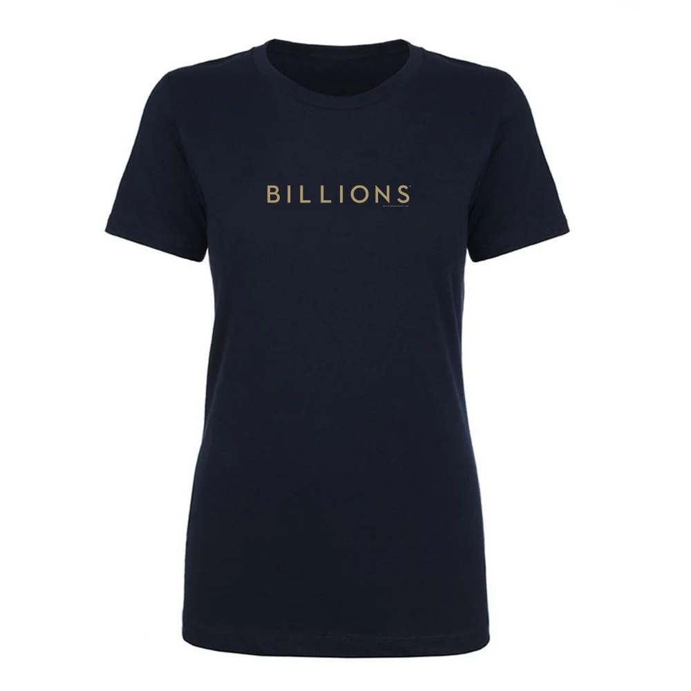 Billions Gold Logo Women's Short Sleeve T-Shirt - Image 2