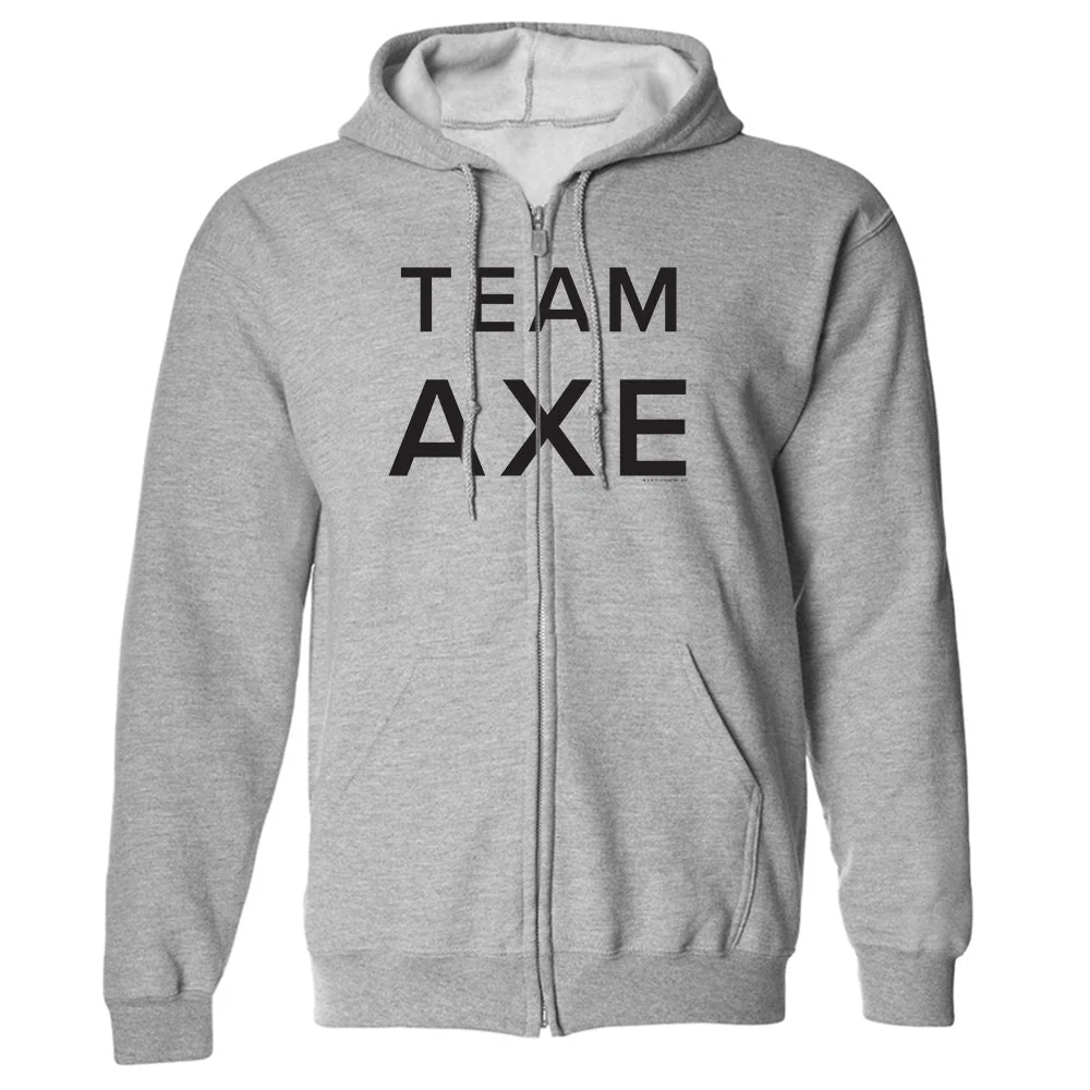 Billions Team Axe Fleece Zip-Up Hooded Sweatshirt - Image 2
