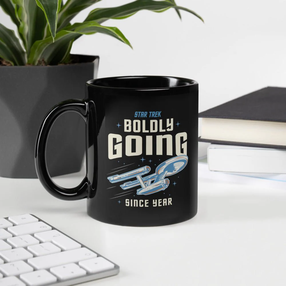 Star Trek Mug Boldly Going Since Personalized Year - Image 3