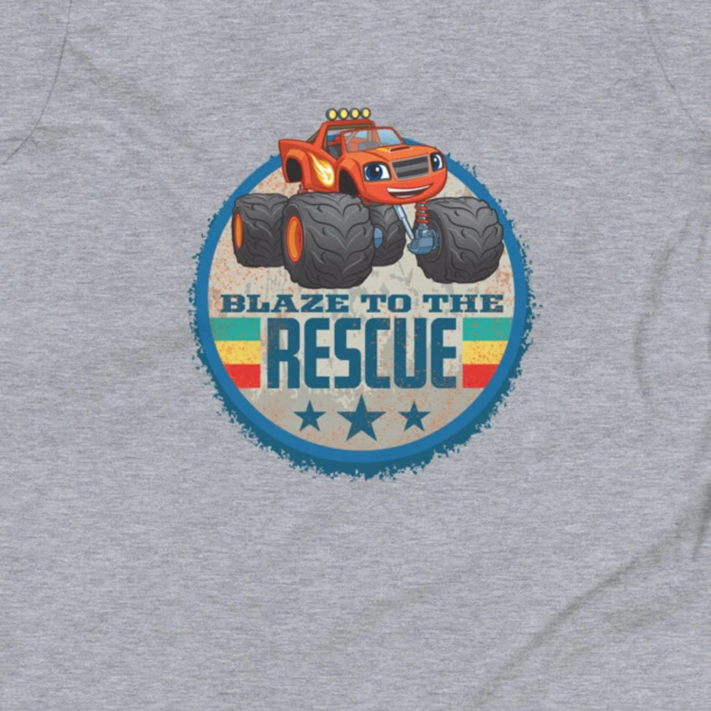 Blaze & The Monster Machines Blaze Rescue Kids T-Shirt - Image 2