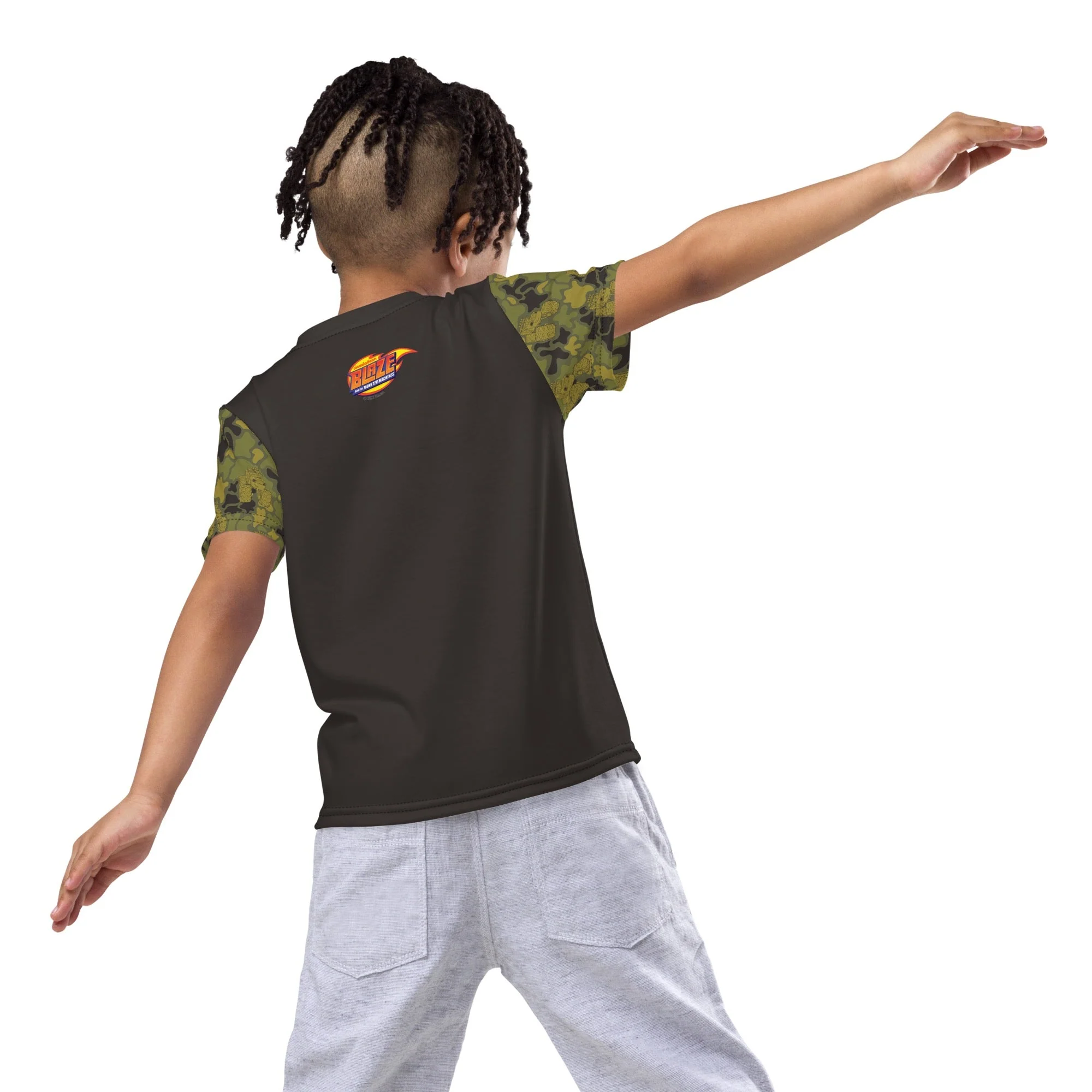 Blaze & The Monster Machines Muddy Monster Machine Kids T-Shirt - Image 5