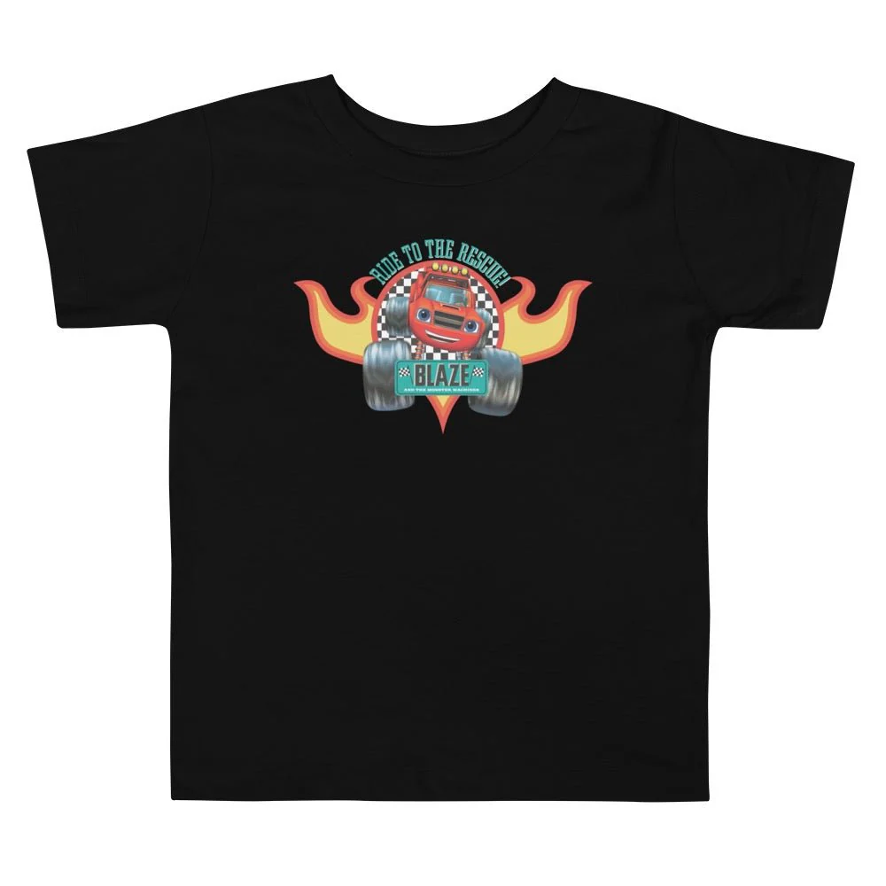 Blaze & The Monster Machines Ride to the Rescue Toddler T-Shirt - Image 4
