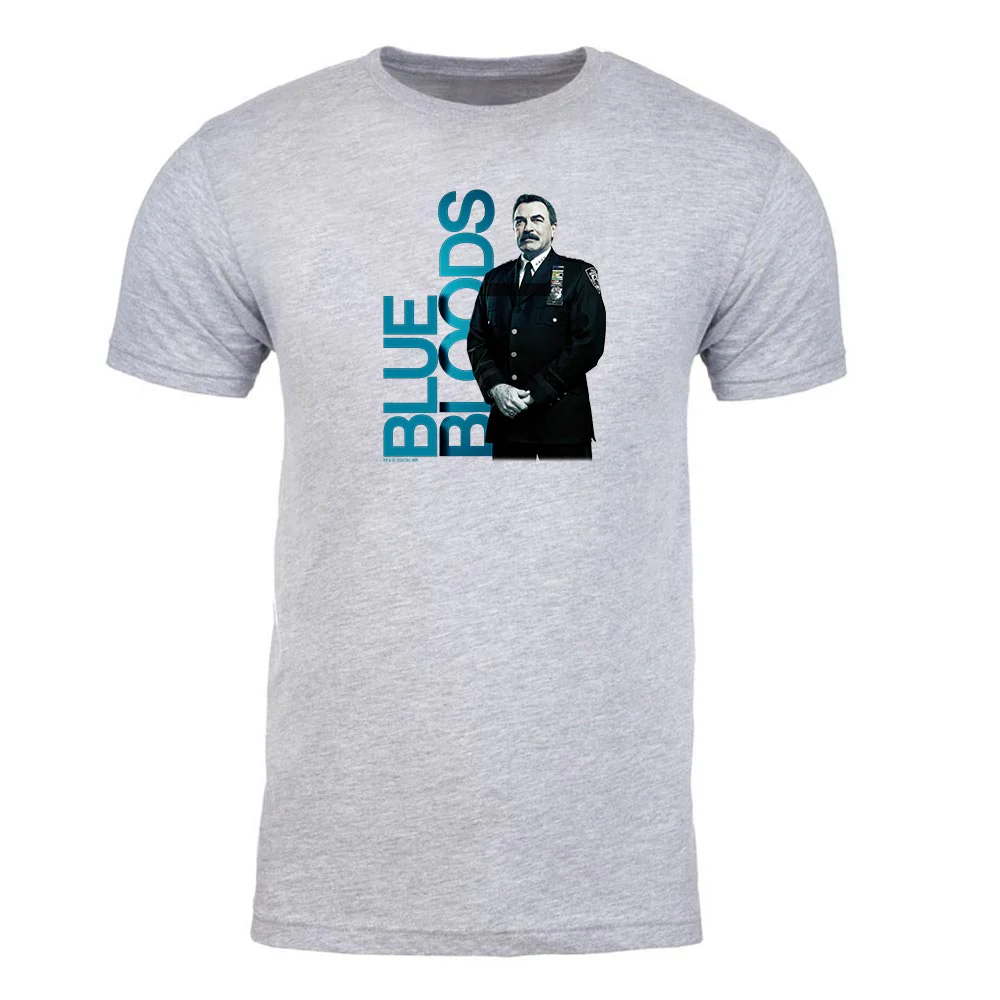 Blue Bloods Frank Reagan Adult Short Sleeve T-Shirt - Image 3