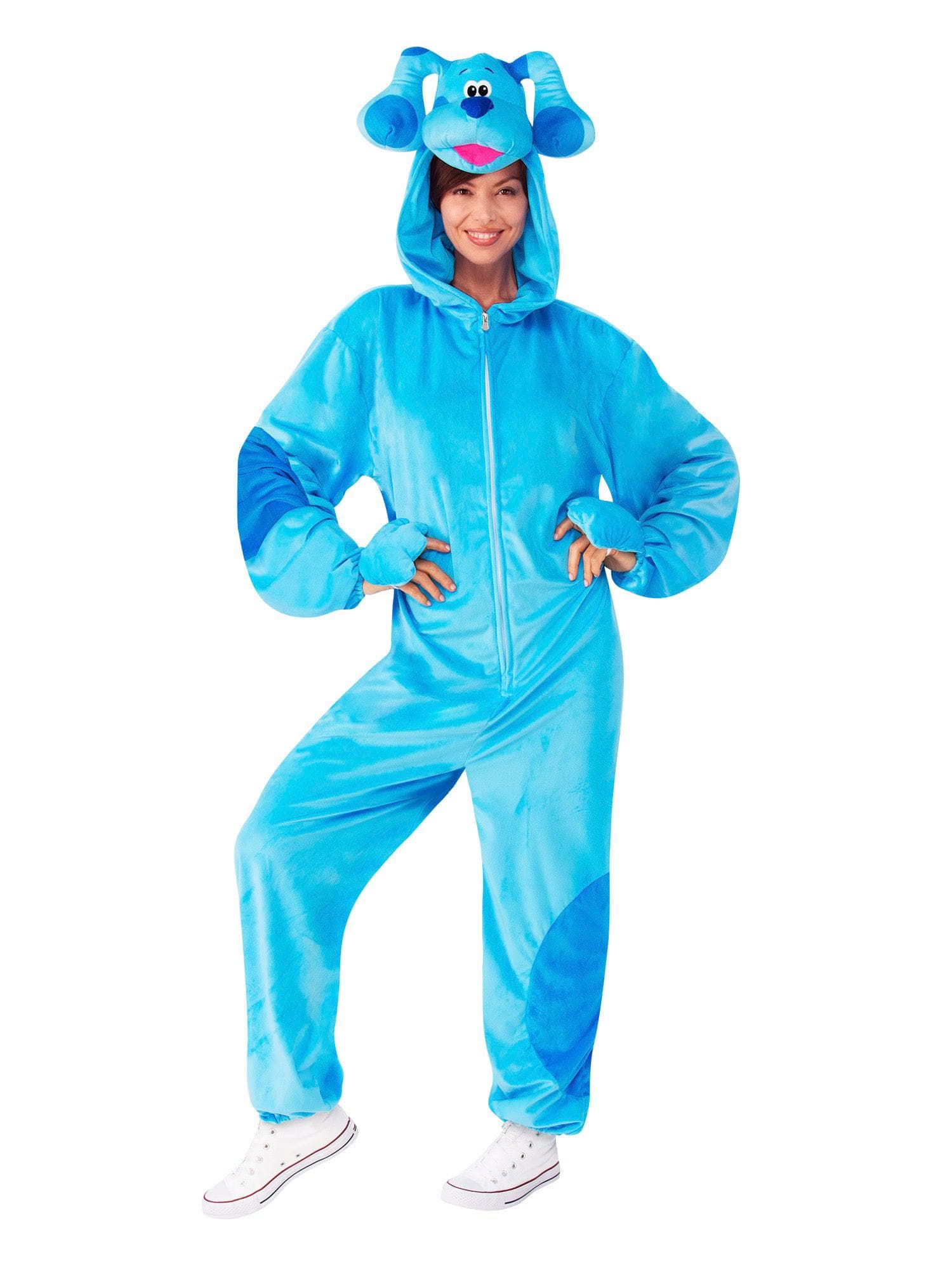 Blue's Clues Blue Adult Comfywear Costume - Image 2