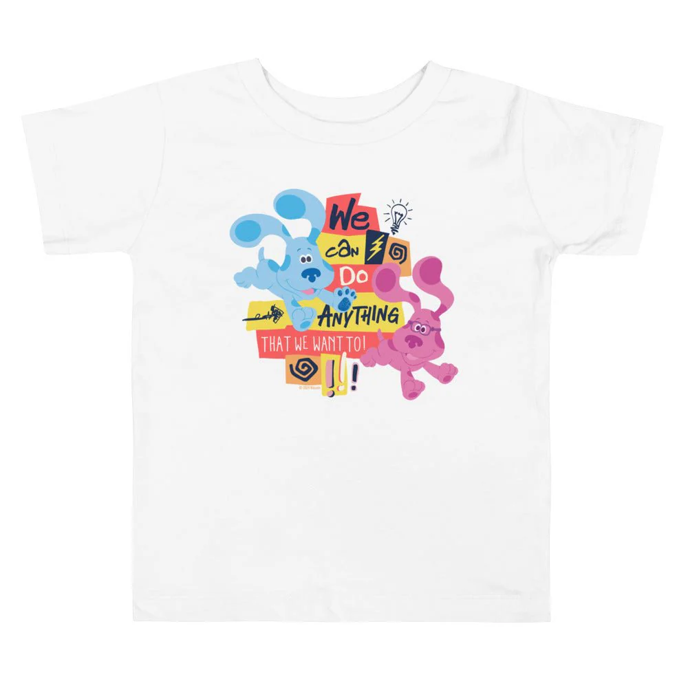 Blue's Clues We Can Do Anything Toddler T-Shirt - Image 3